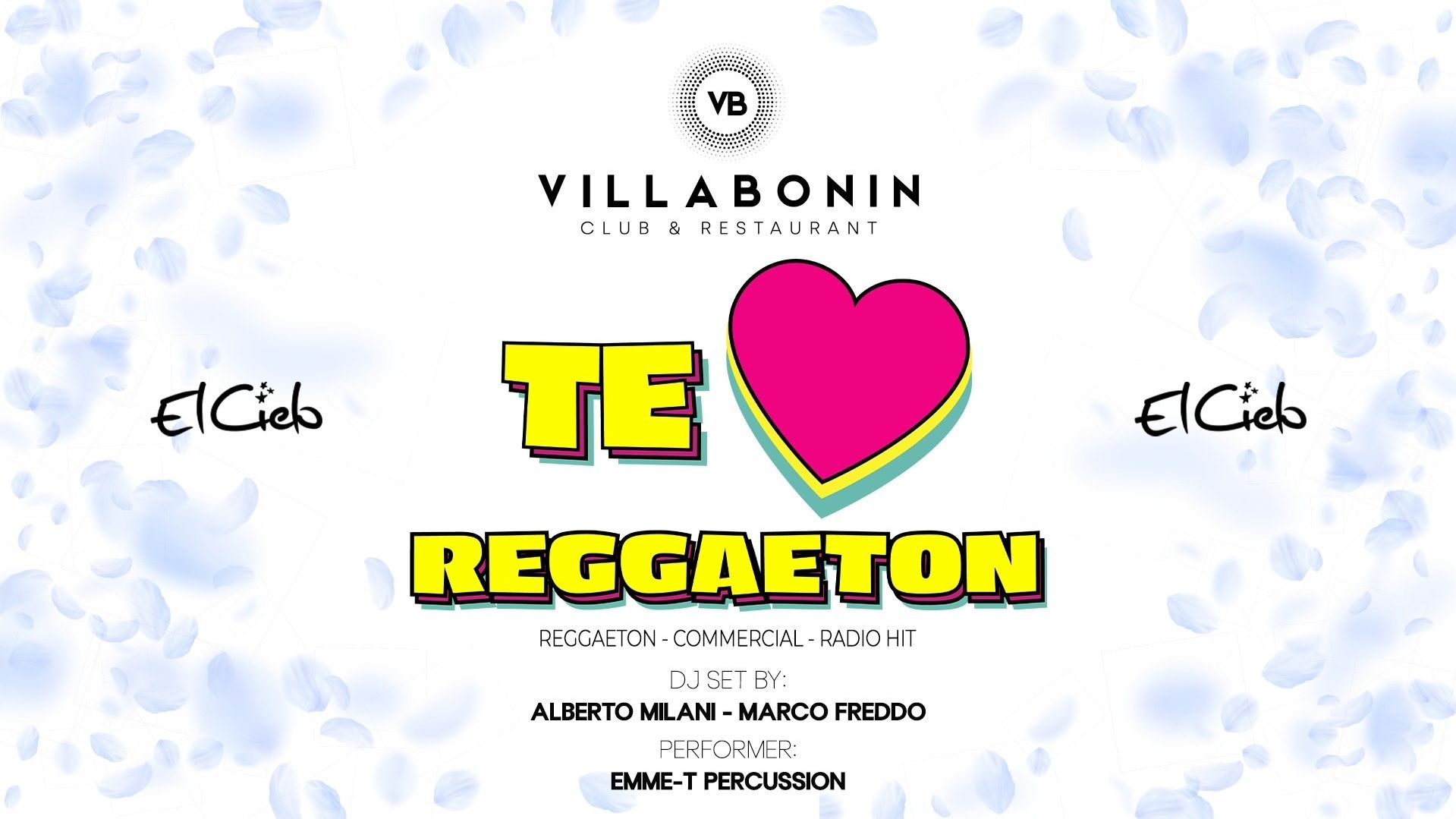 Te Amo Reggaeton - El Cielo Room