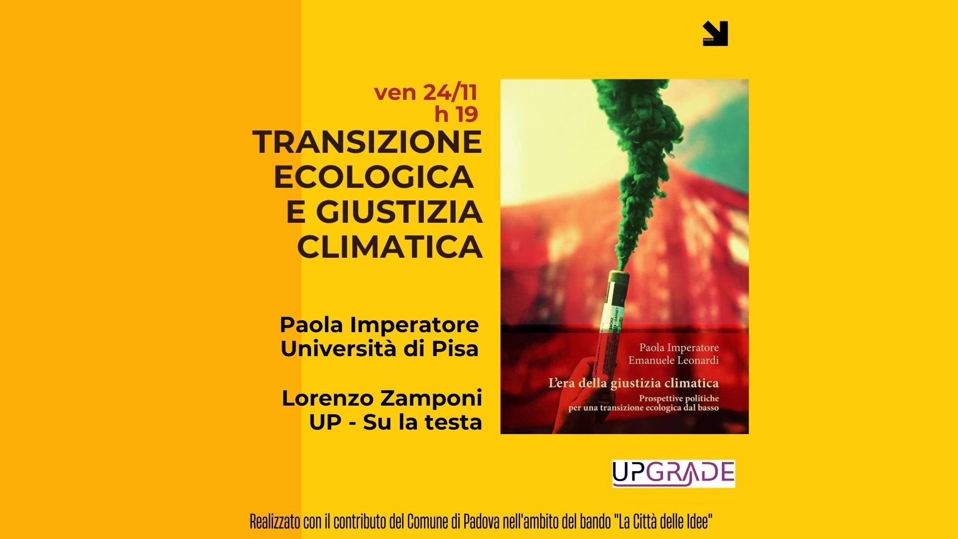 Transizione ecologica e giustizia climatica - Look Up! Scuola di attivismo