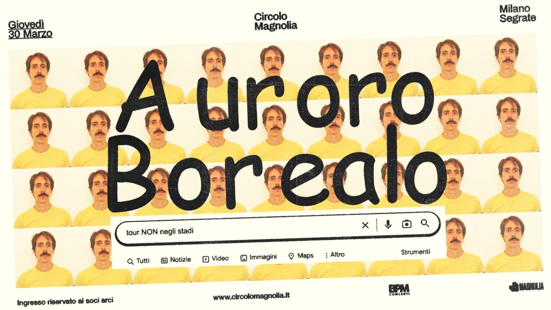 Auroro Borealo • "Tour Non negli stadi"