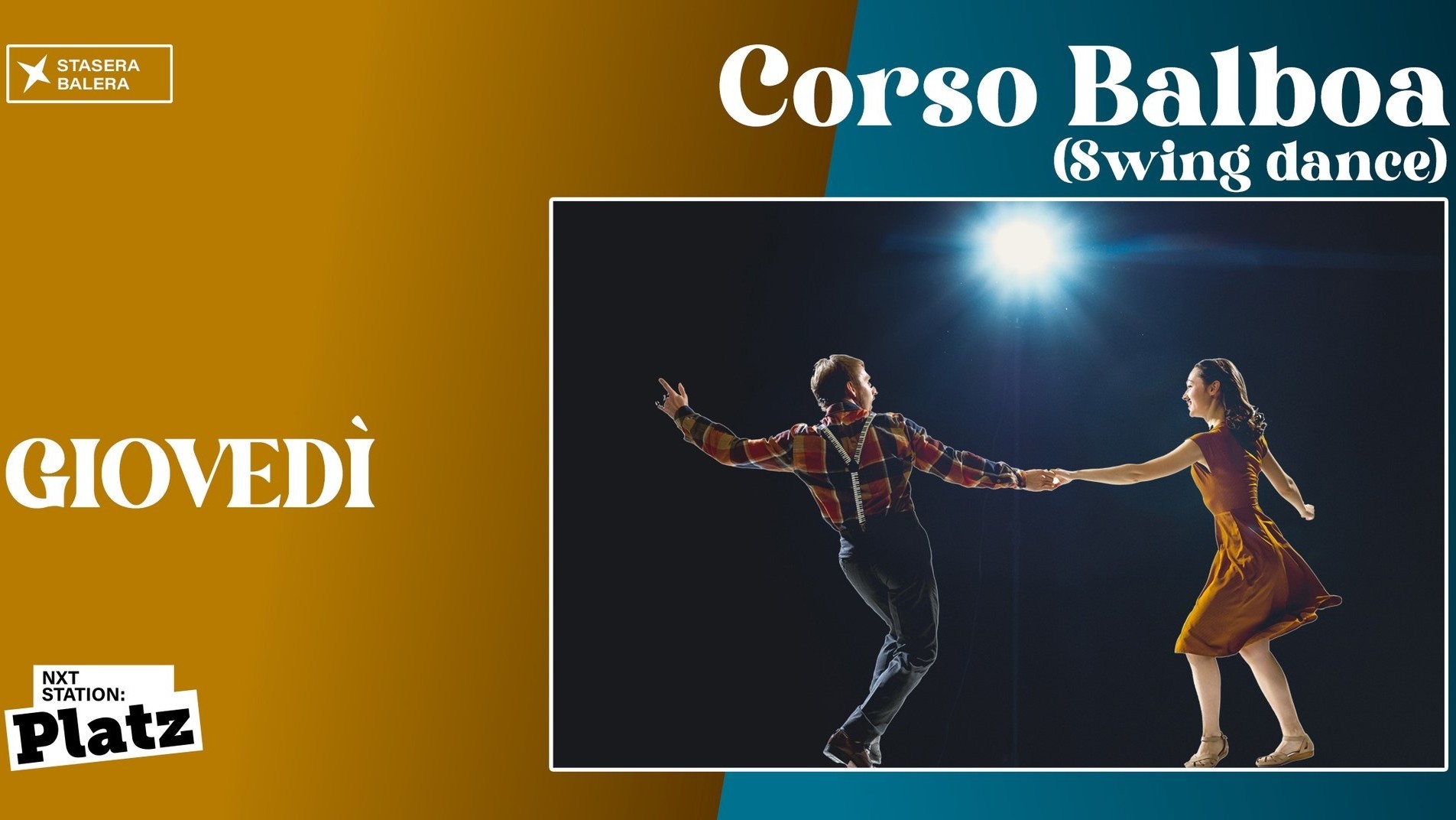 Stasera Balera - Swing Edition - Corso Balboa (Swing dance)