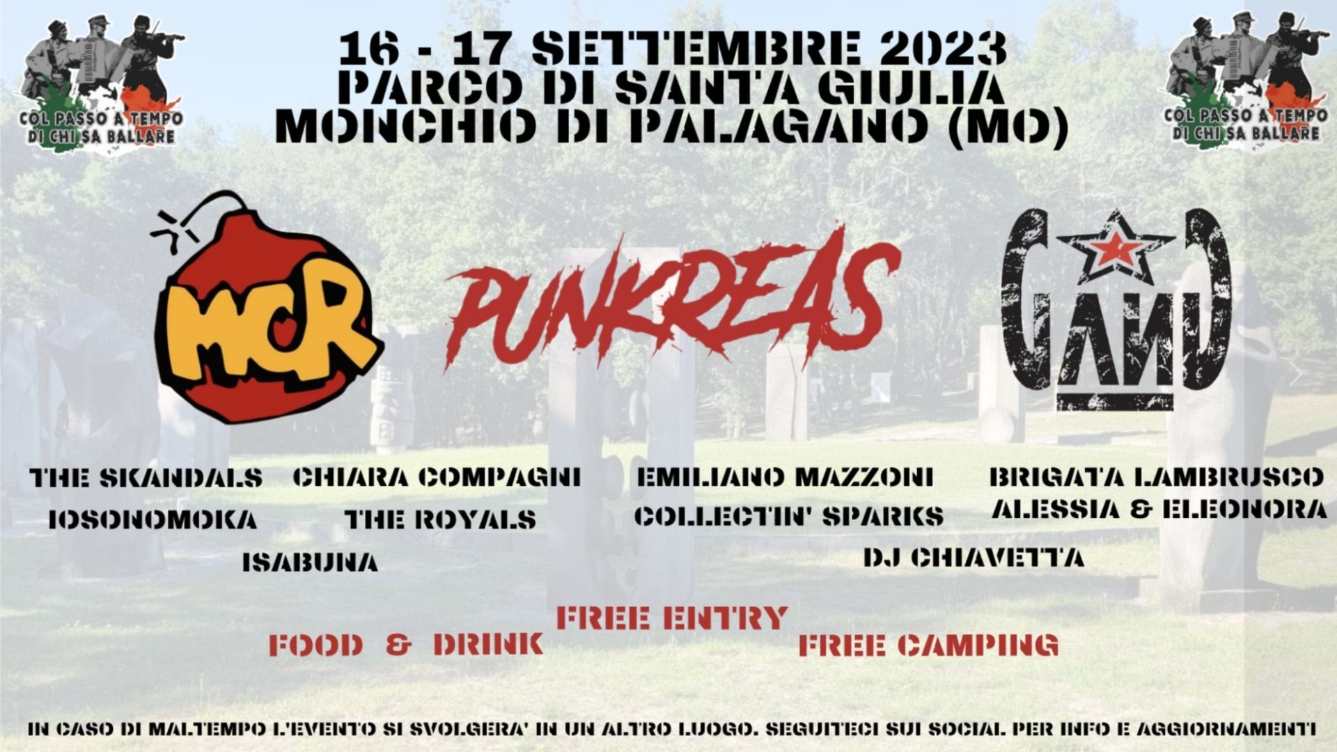 Col Passo A Tempo Di Chi Sa Ballare - Punkreas + Modena City Ramblers + Gang