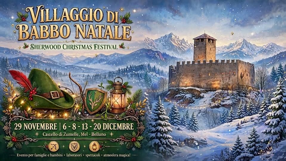 Babbo Natale allo Sherwood Christmas Festival