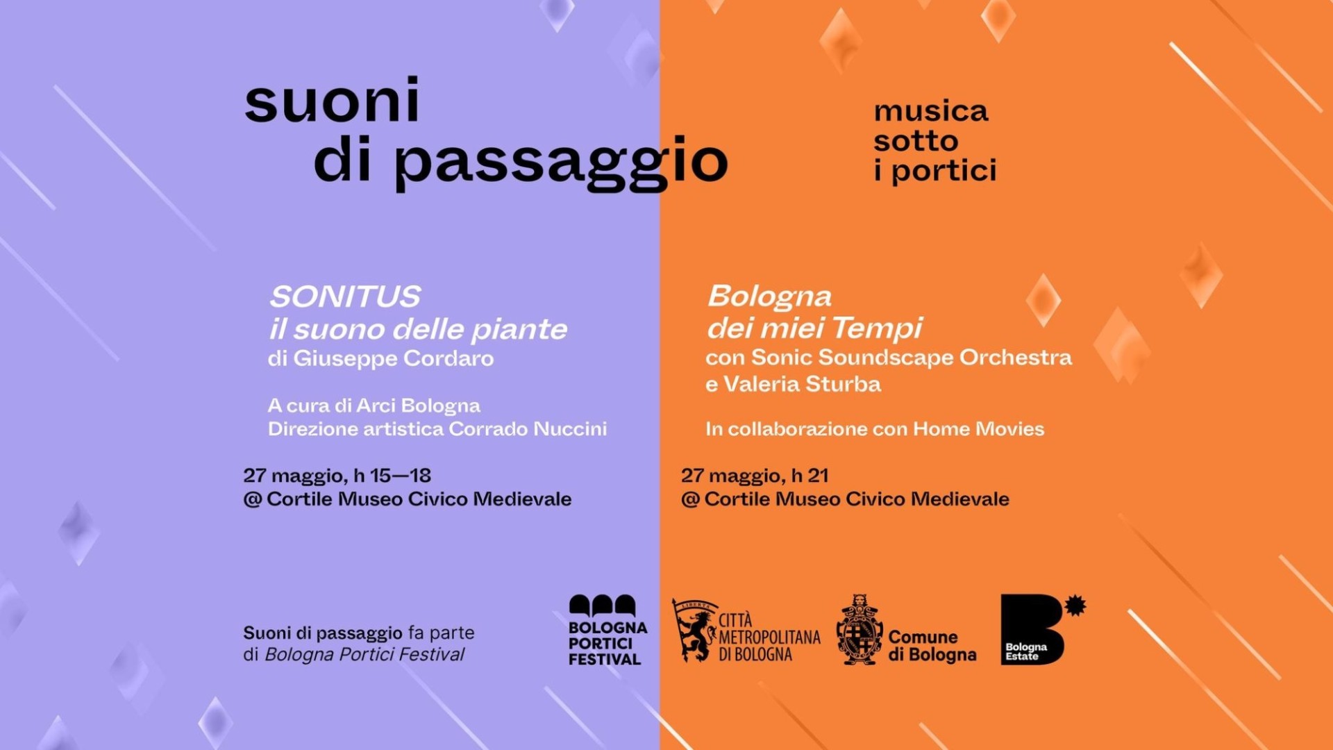 Suoni di Passaggio presenta: Sonitus + Bologna dei miei tempi