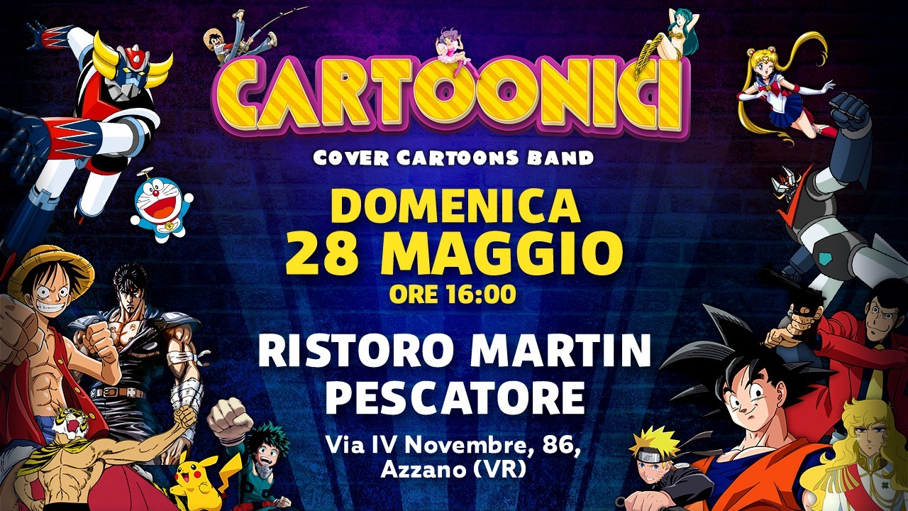 CARTOONICI - Cover Cartoni Animati
