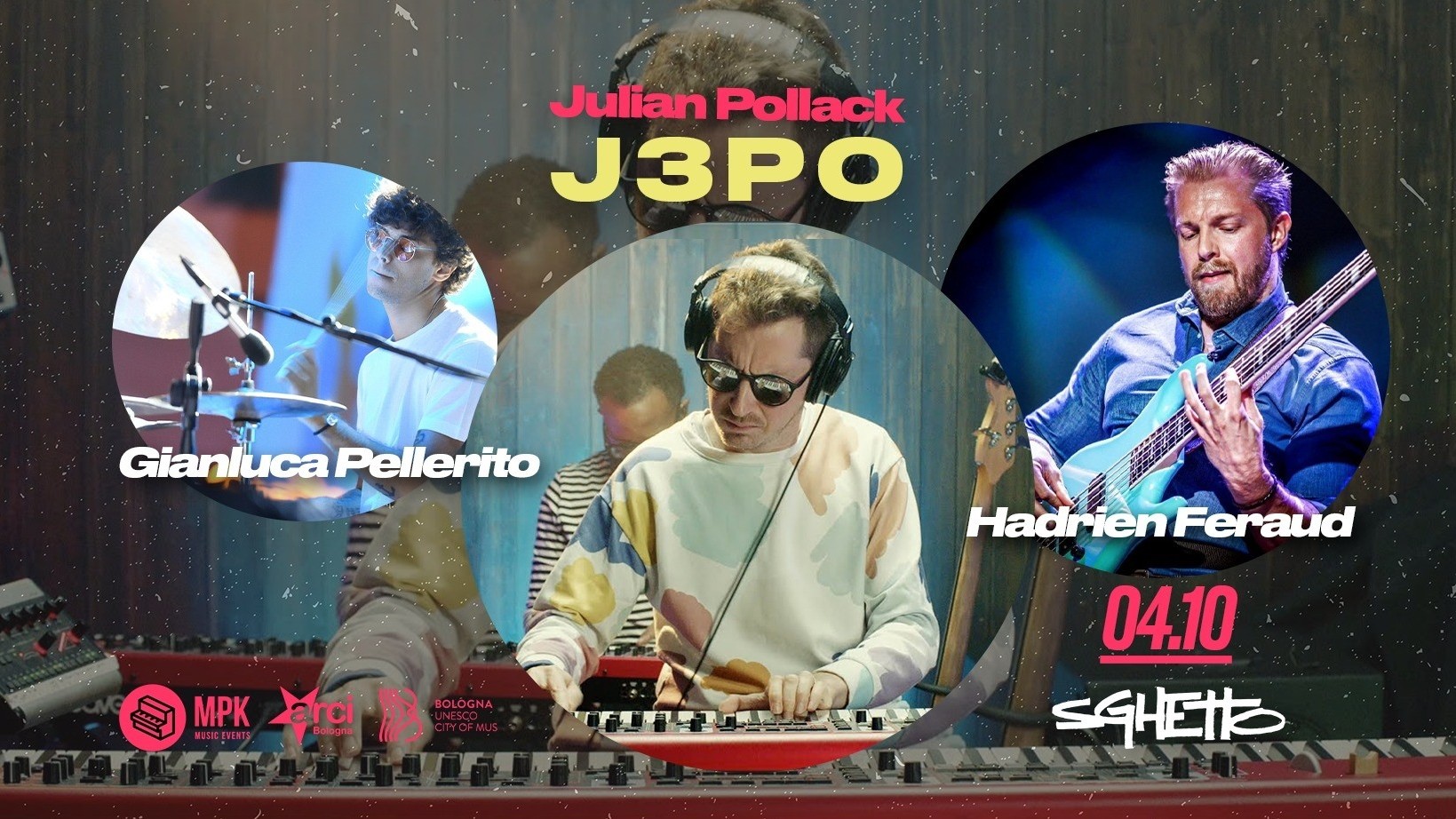 Julian ''J3po'' Pollack Trio feat. Hadrien Feraud
