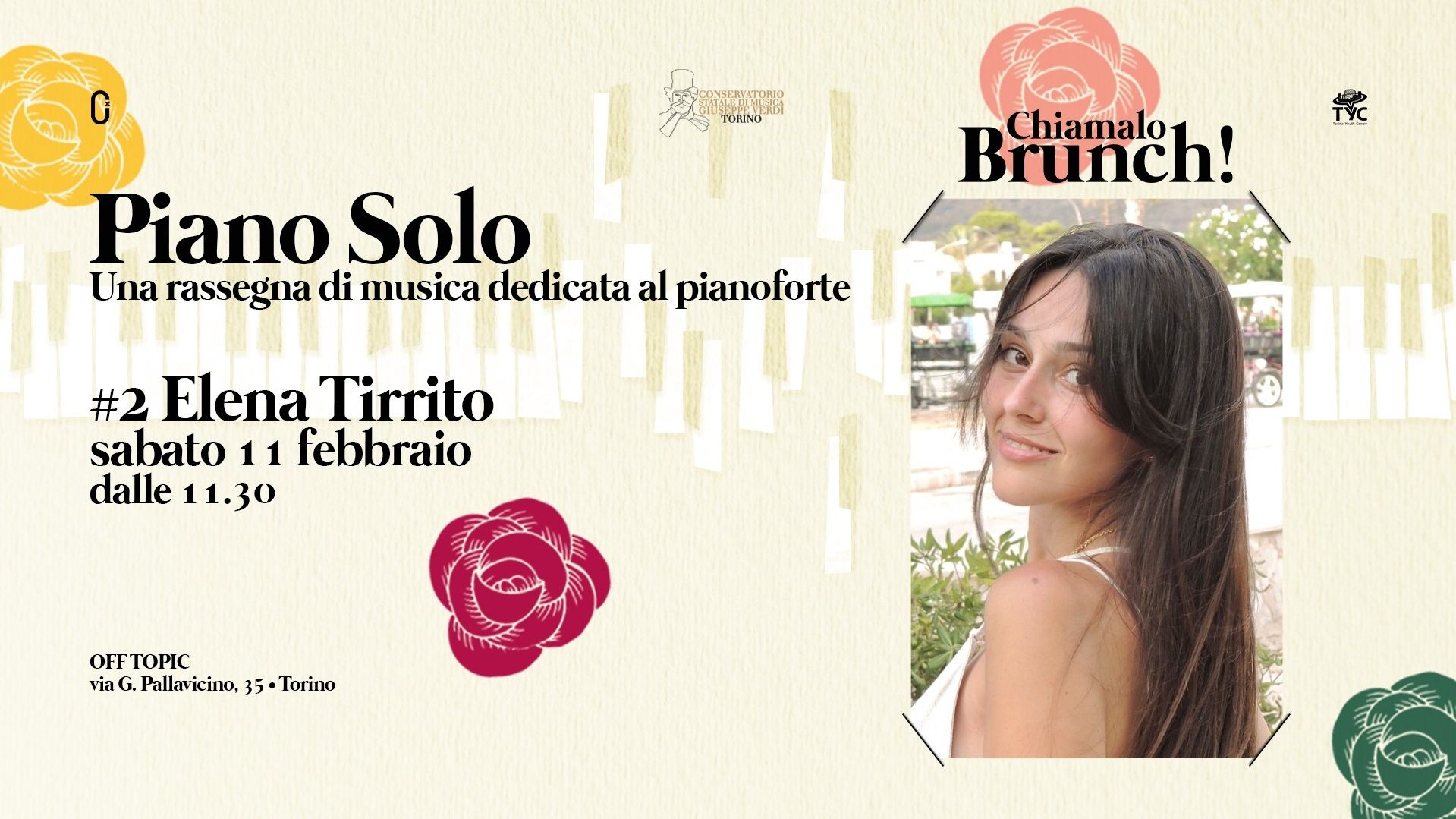 Piano Solo w/ELENA Tirrito