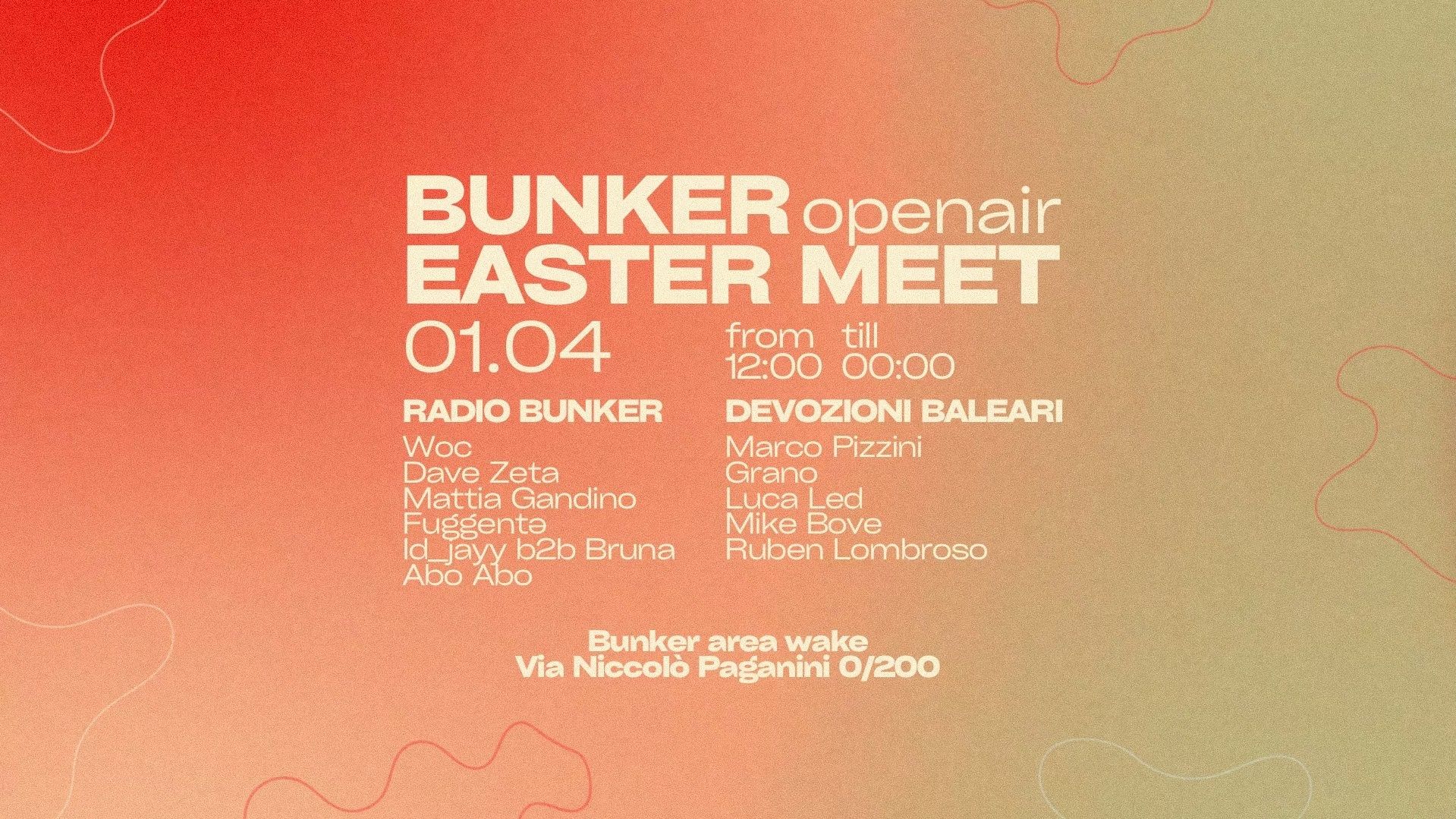 Bunker Open Air - Easter Meet