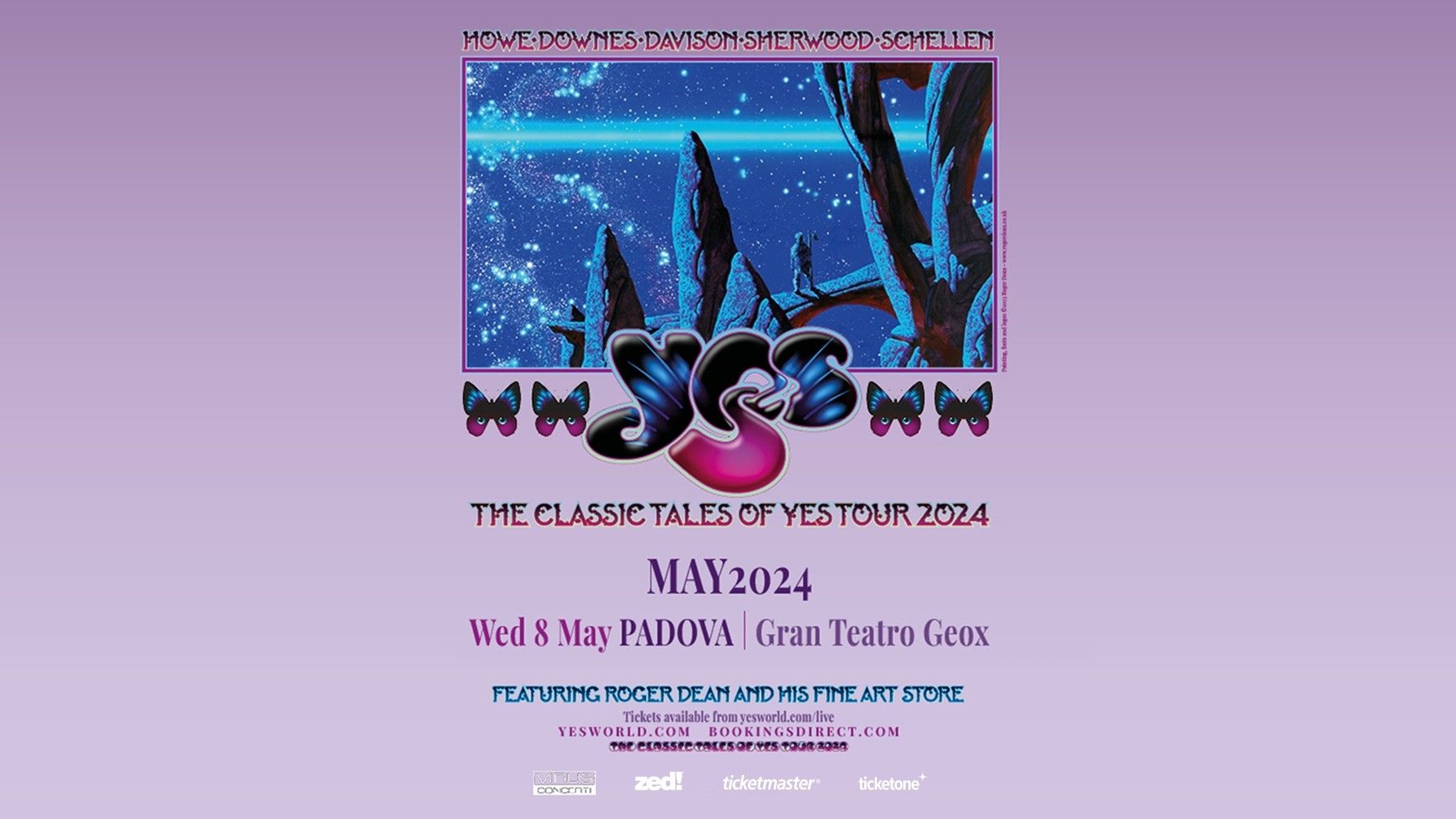 Yes "The Classic Tales of Yes Tour 2024"