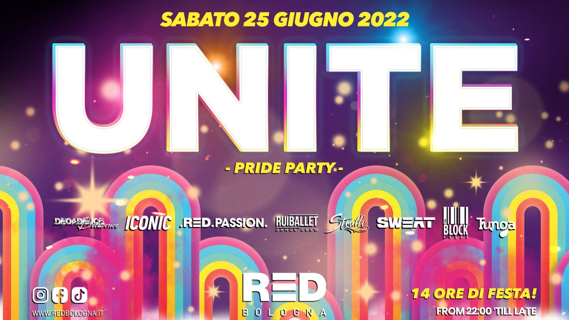 Unite // Pride Party // 14 Ore Di Festa