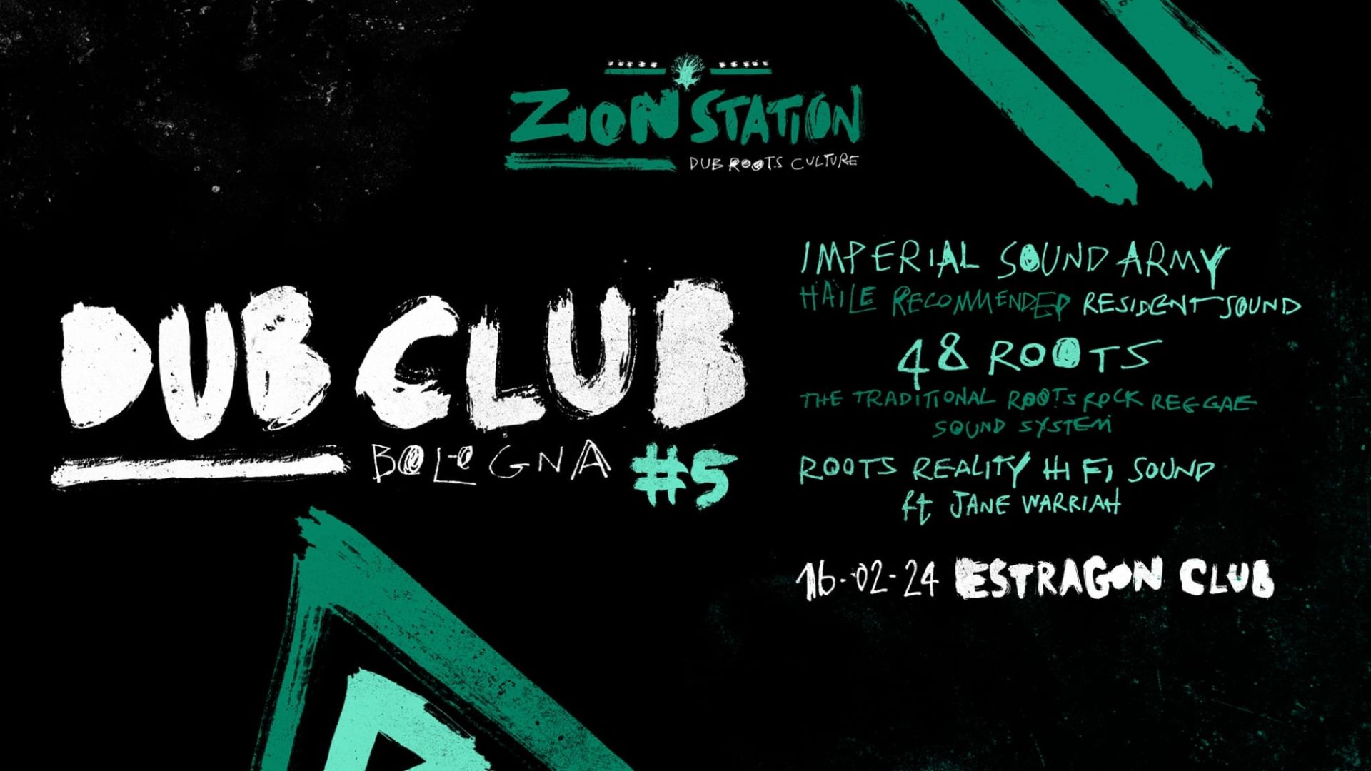 Zion Station Festival presents Dub Club Bologna #5