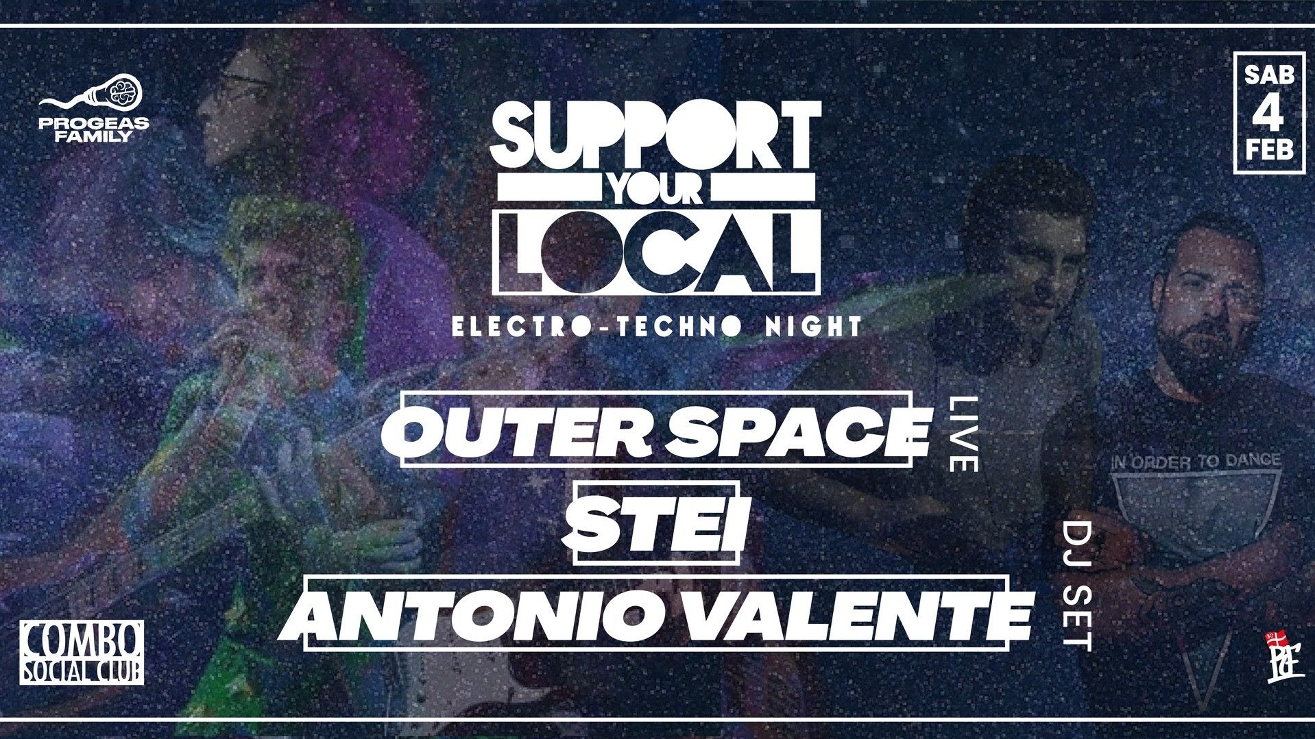 Support Your Local: Electro Techno Night