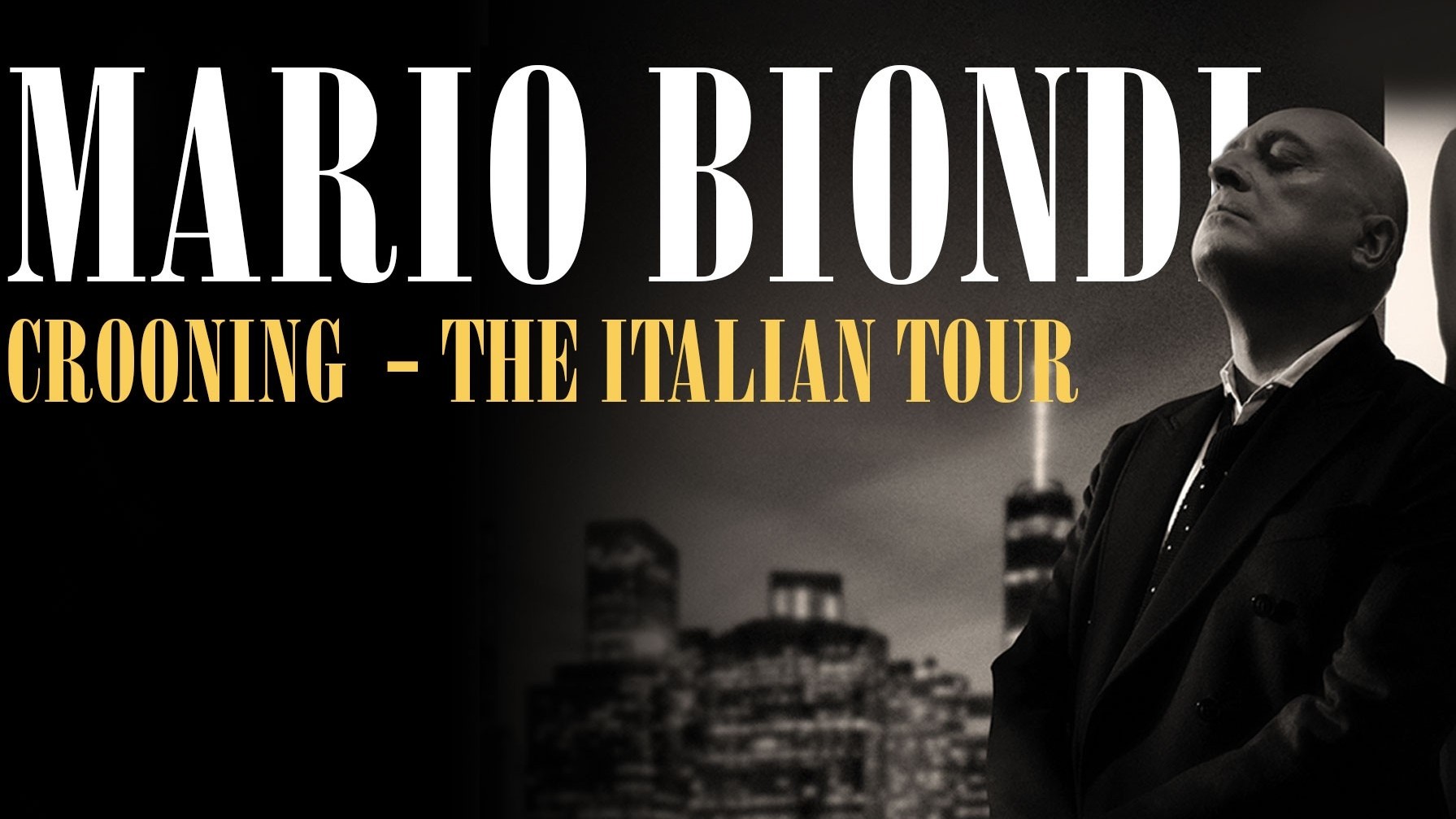 Mario Biondi "Crooning - The Italian Tour"