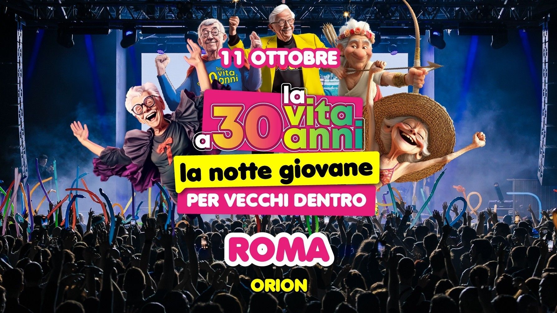 La Notte Giovane per Vecchi Dentro