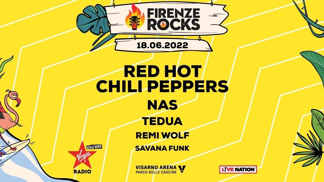 Red Hot Chili Peppers + NAS + Tedua + Remi Wolf + Savana Funk
