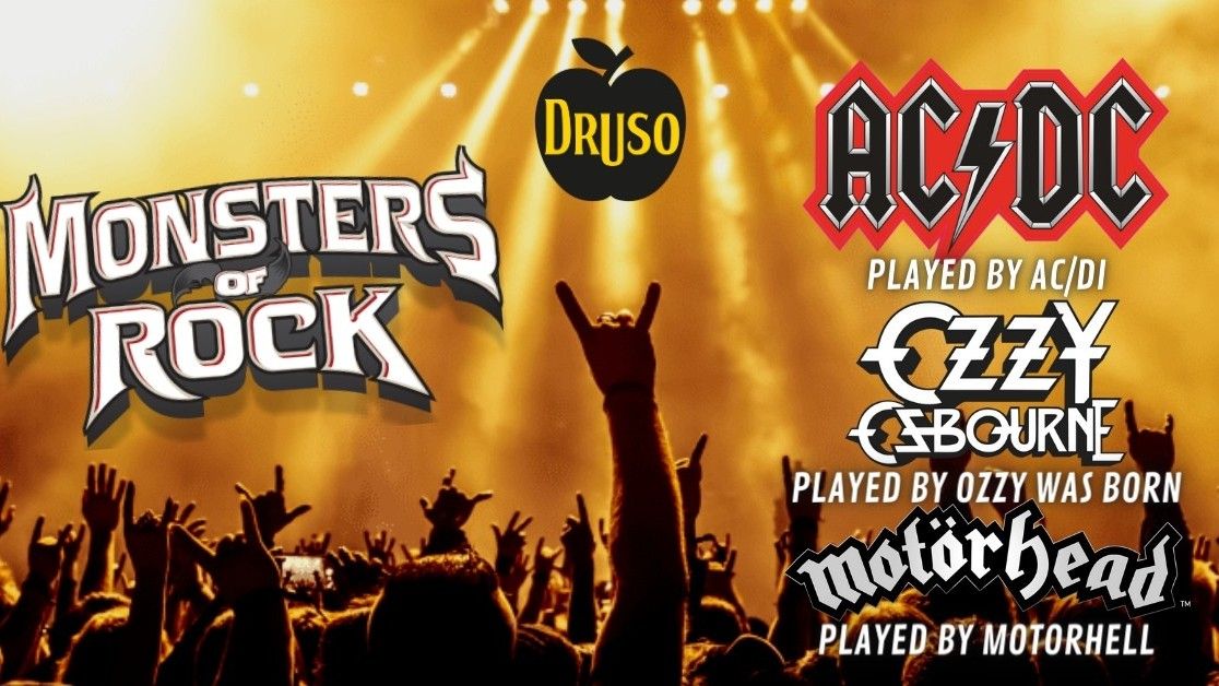 Monsters Of Rock ✦ Ac/dc, Ozzy Osbourne & Motörhead Tribute
