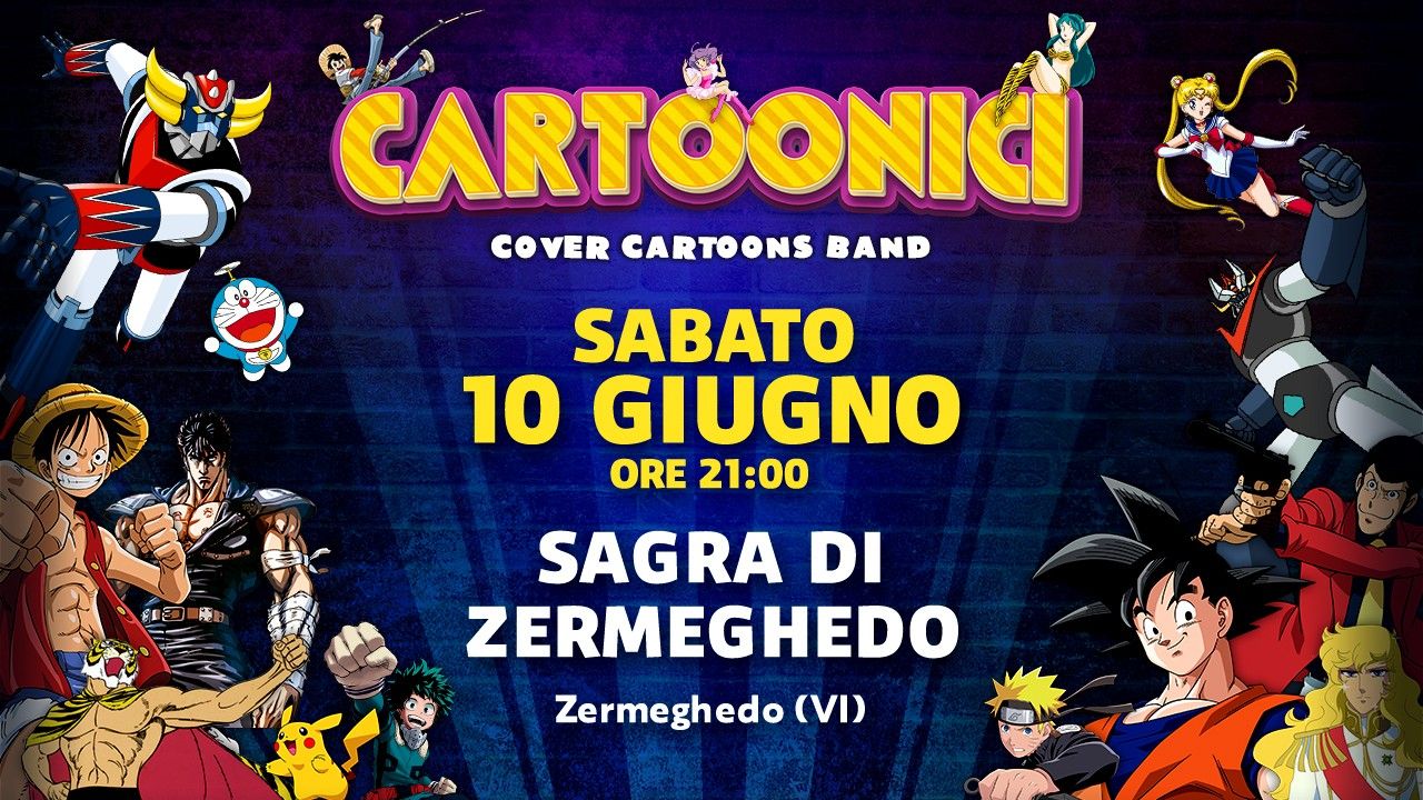 CARTOONICI - Cover Band Cartoni Animati