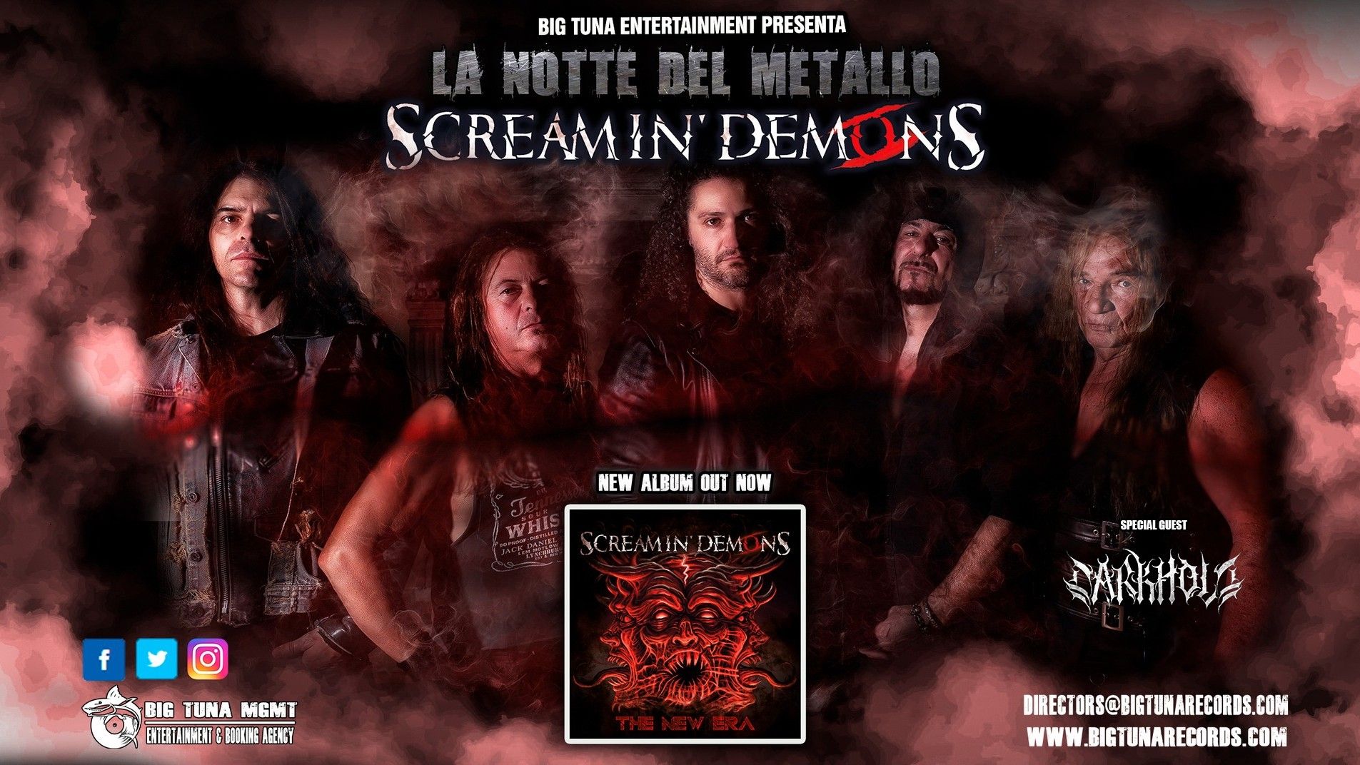 Screamin' Demons + Darkhold - La Notte Del Metallo