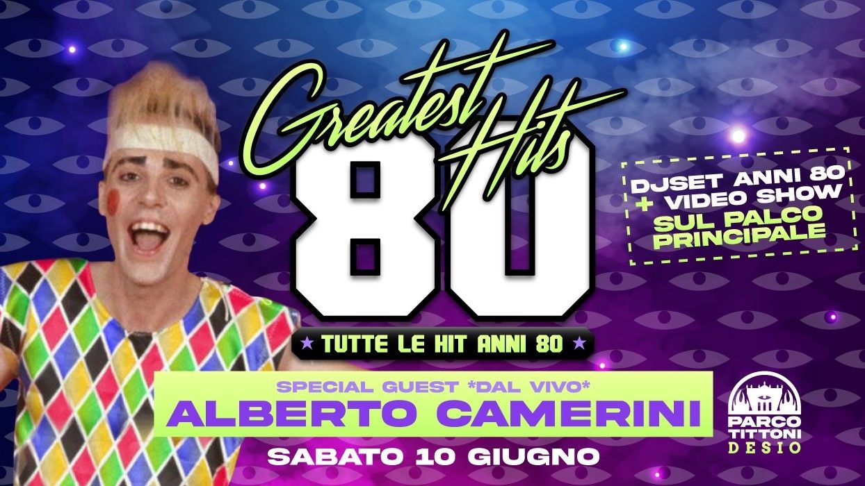 Greatest Hits 80 - Guest: Alberto Camerini