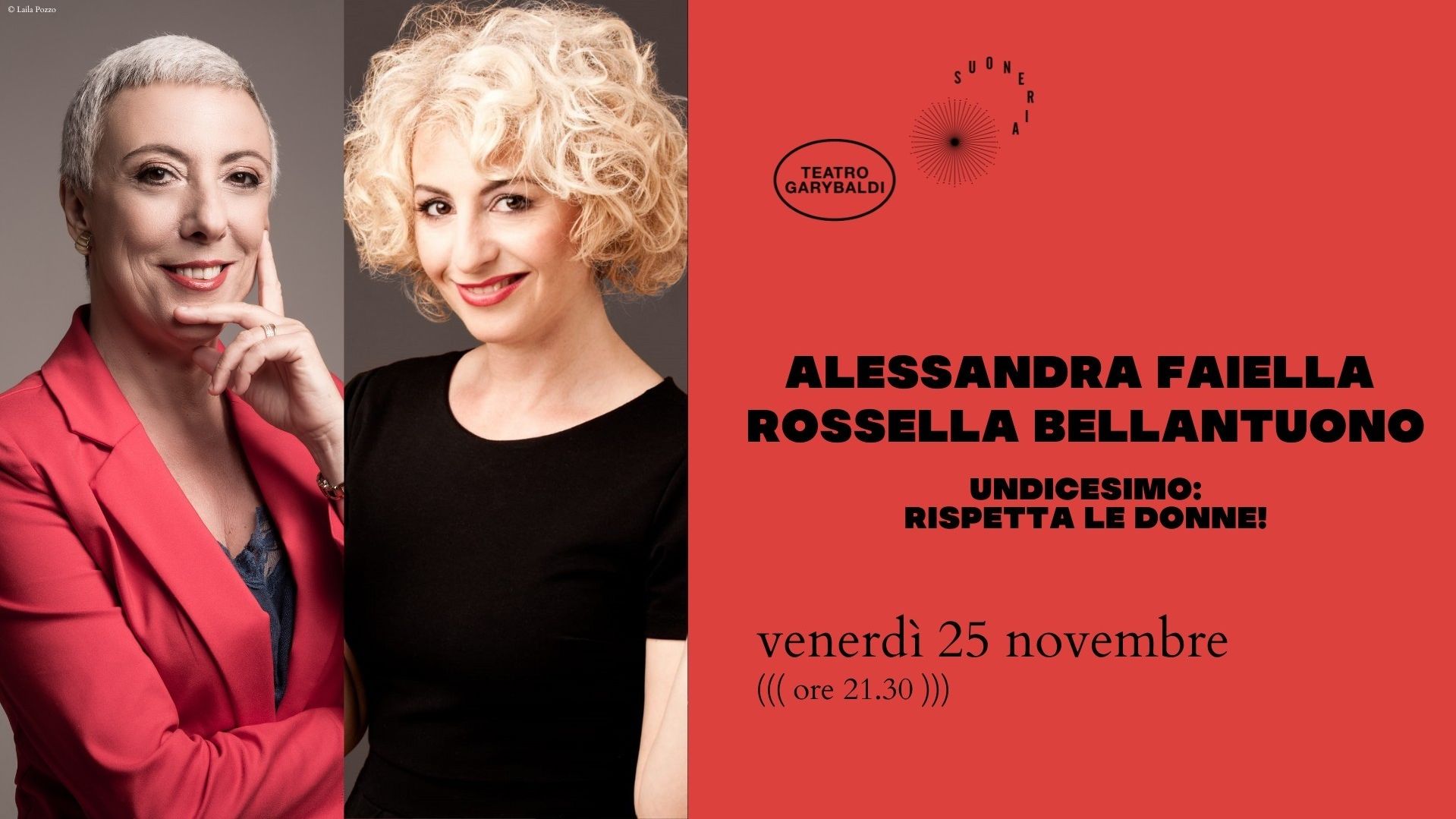 Alessandra Faiella e Rossella Bellantuono "Undicesimo: rispetta le donne!"