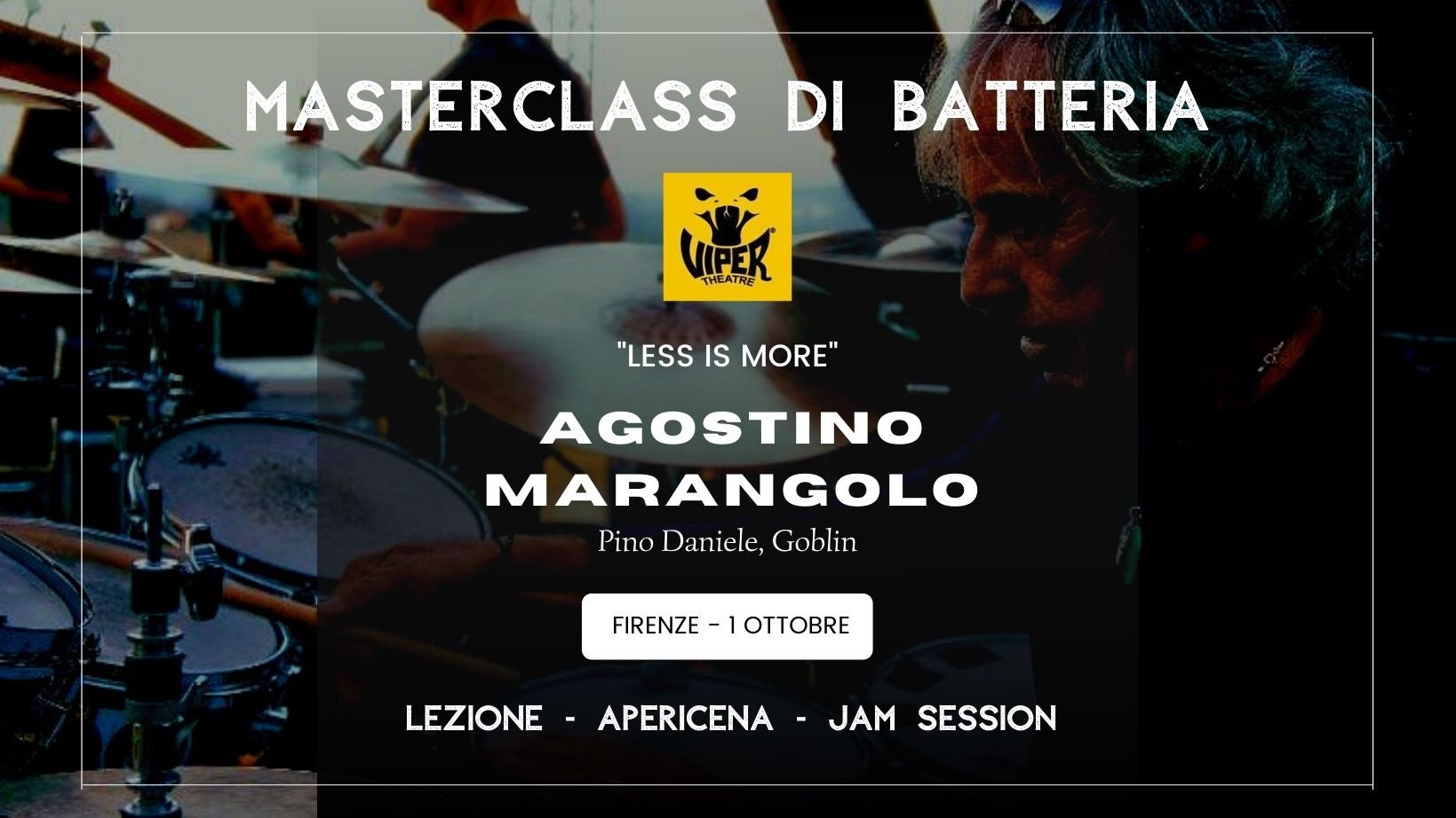 Masterclass con Agostino Marangolo