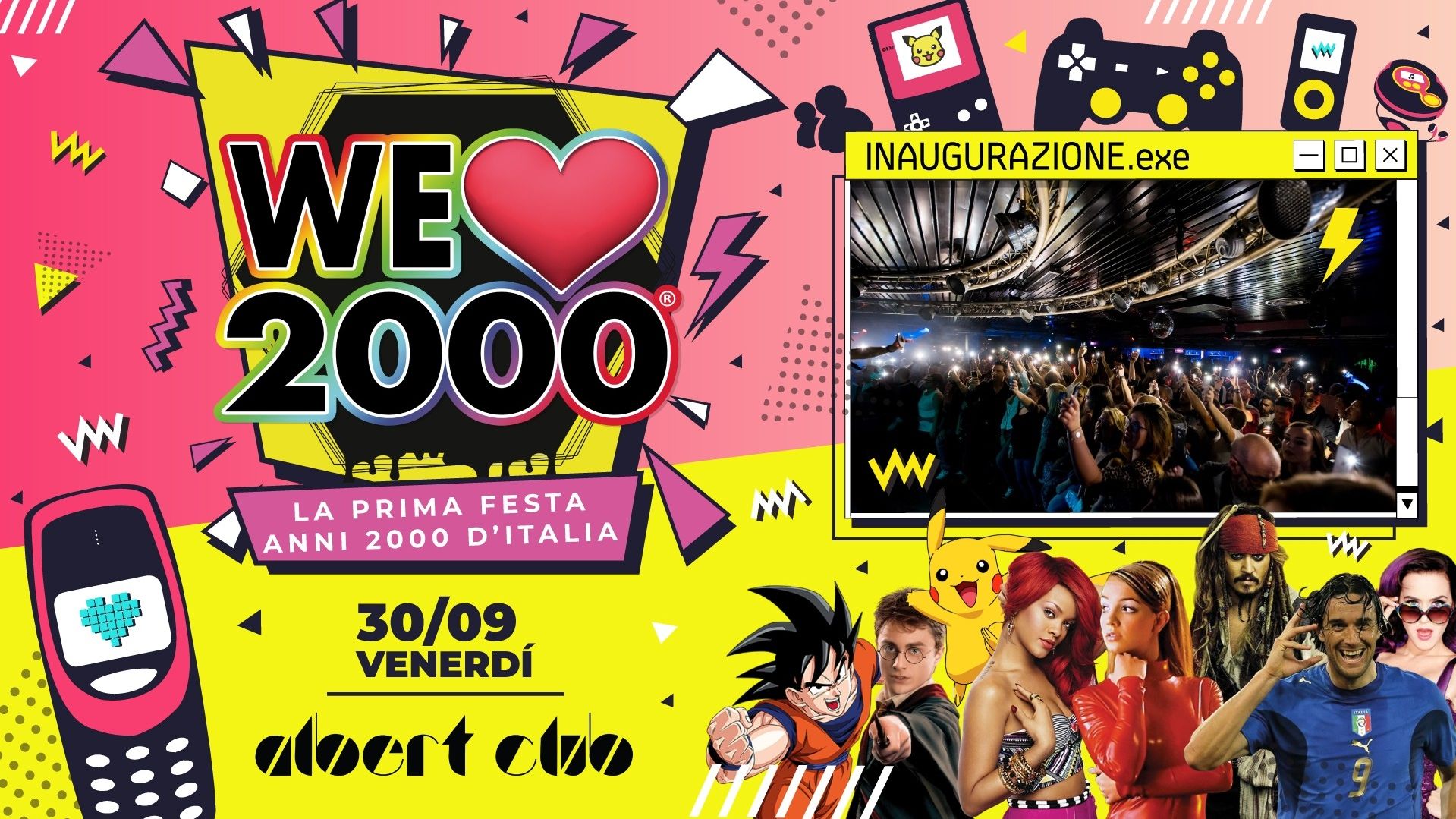 Inaugurazione We Love 2000® Party