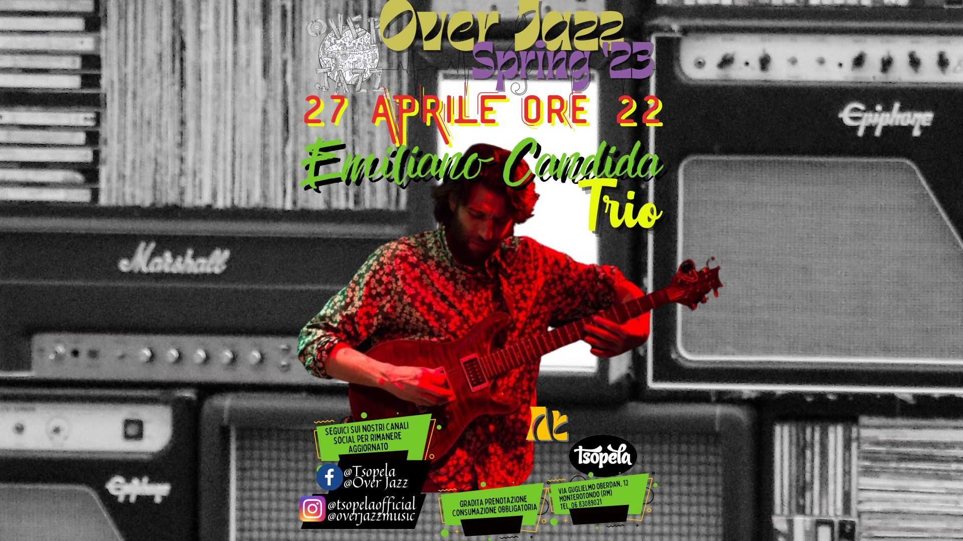 Emiliano Candida Trio at OverJazz