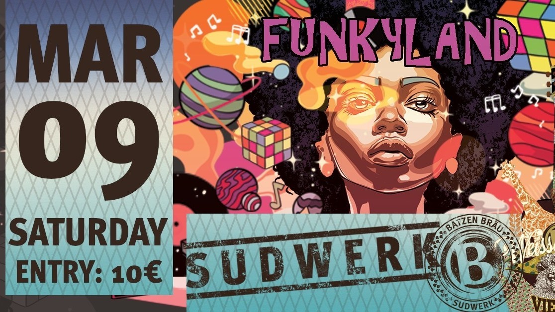 Funkyland Night, afro-funk, disco-funk, ethno-beat - Dj Jumbo & Friends