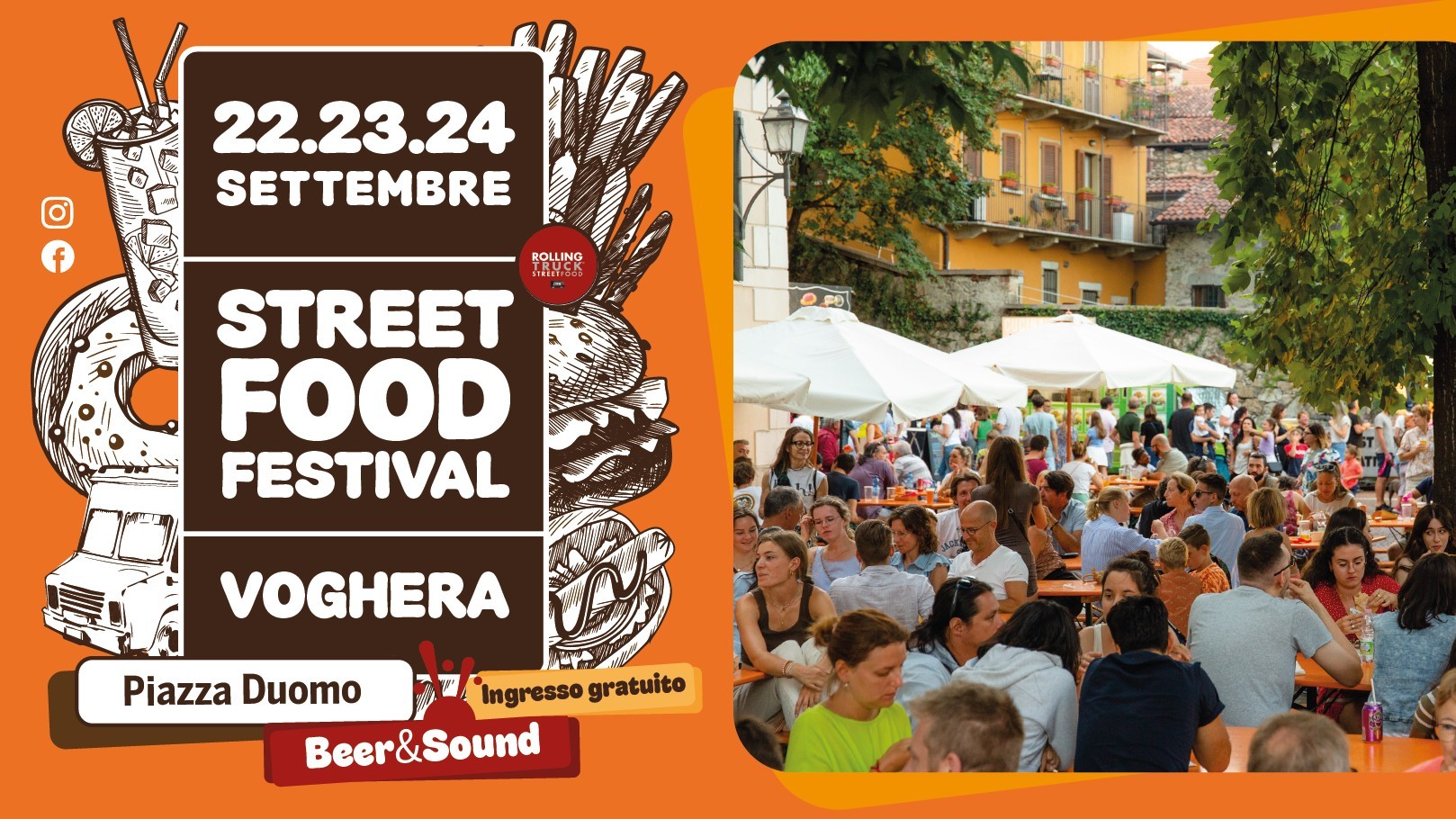 Rolling Truck Street Food Festival - Voghera