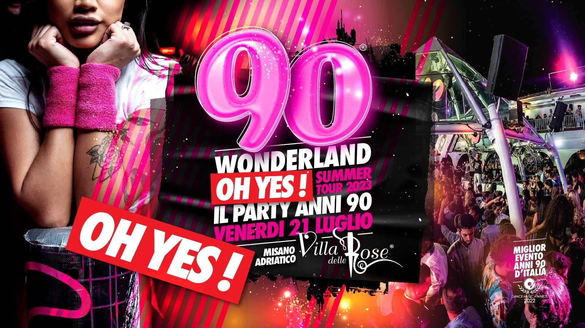 90 Wonderland Oh Yes Summer Tour