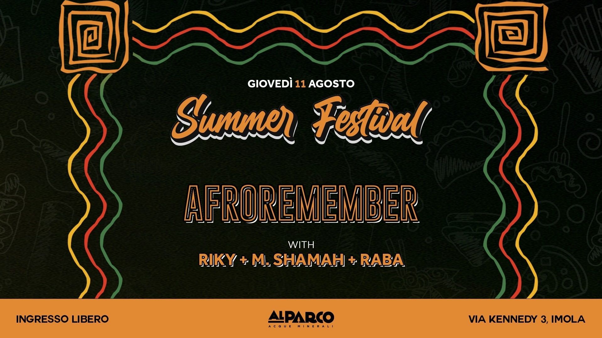 AfroRemember con Riky + Shamah + Raba