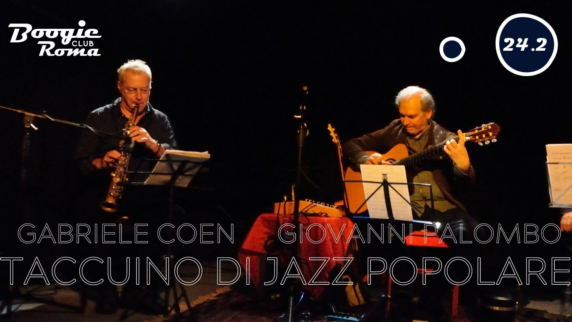 Palombo & Coen ‘Taccuino di Jazz Popolare’
