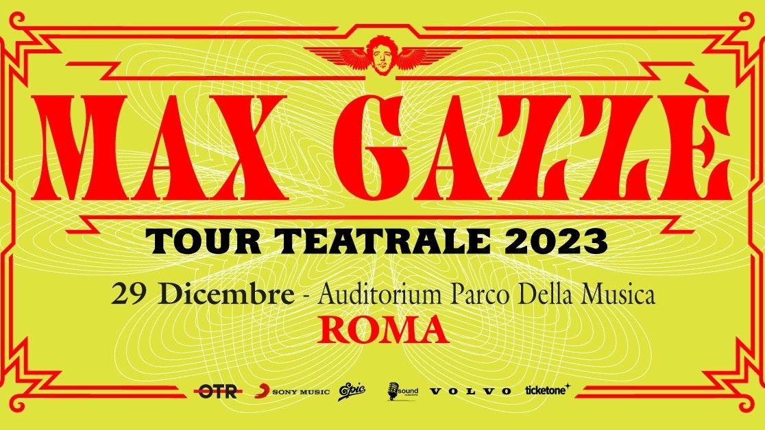 Max Gazzè | "Tour Teatrale 2023"