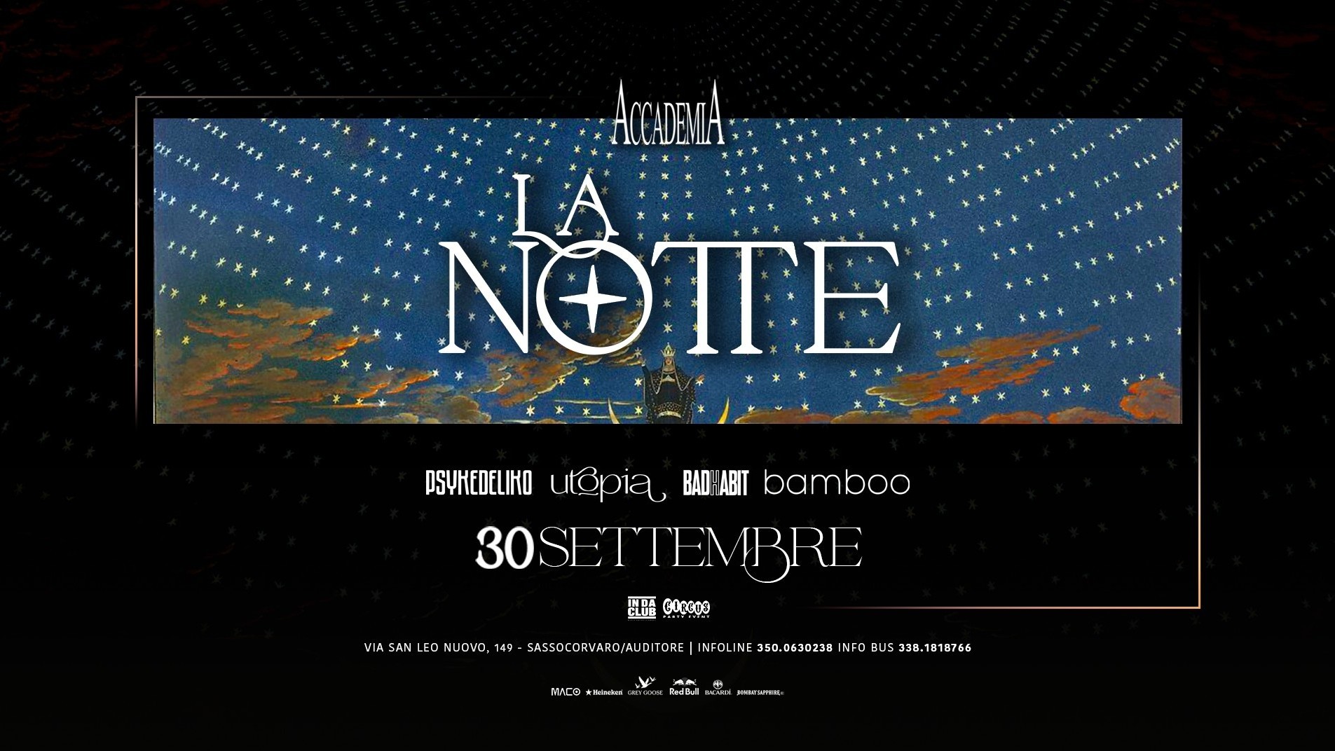 La Notte - Winter Season Opening