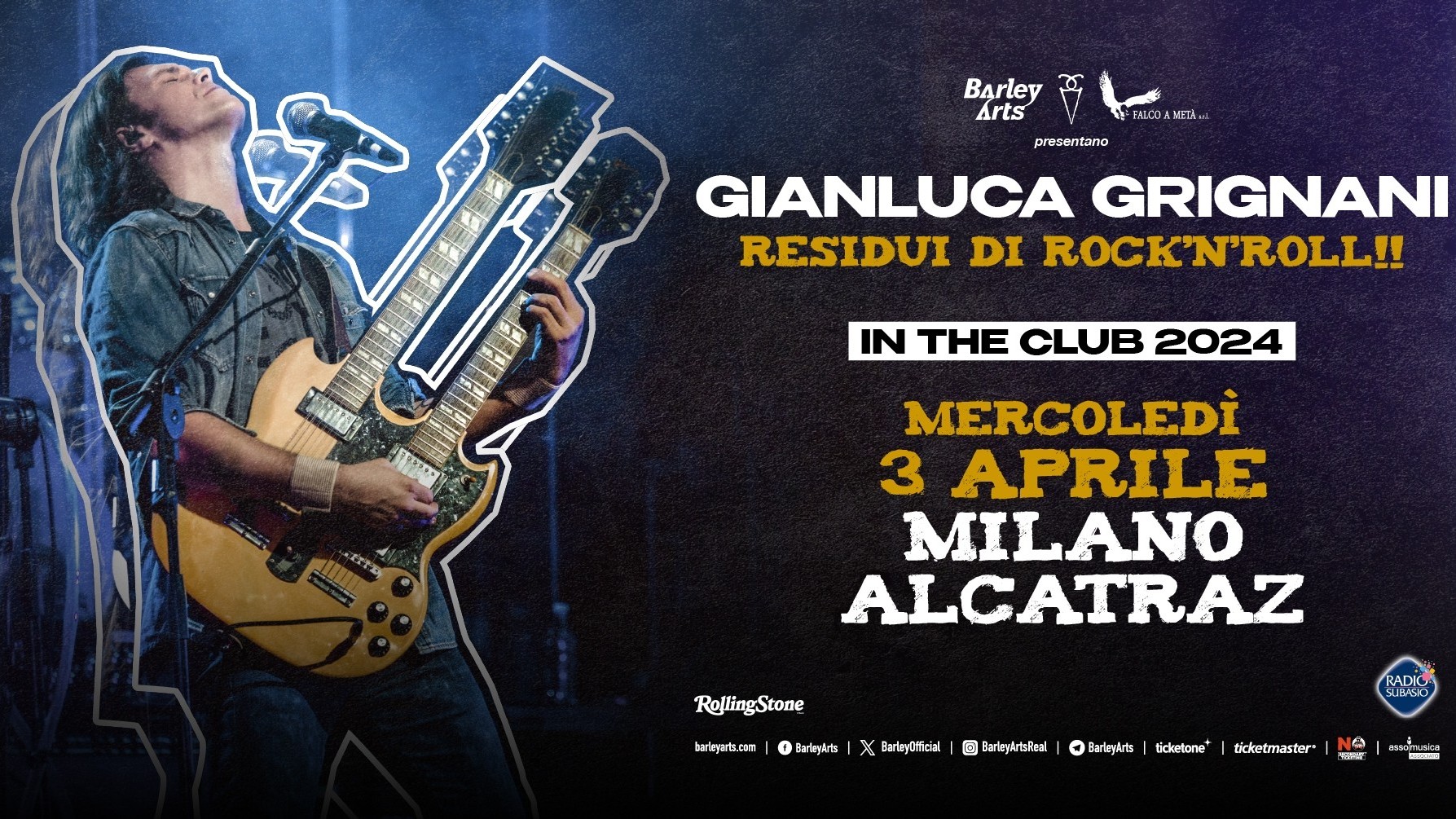Gianluca Grignani "Residui di Rock'n'roll!"