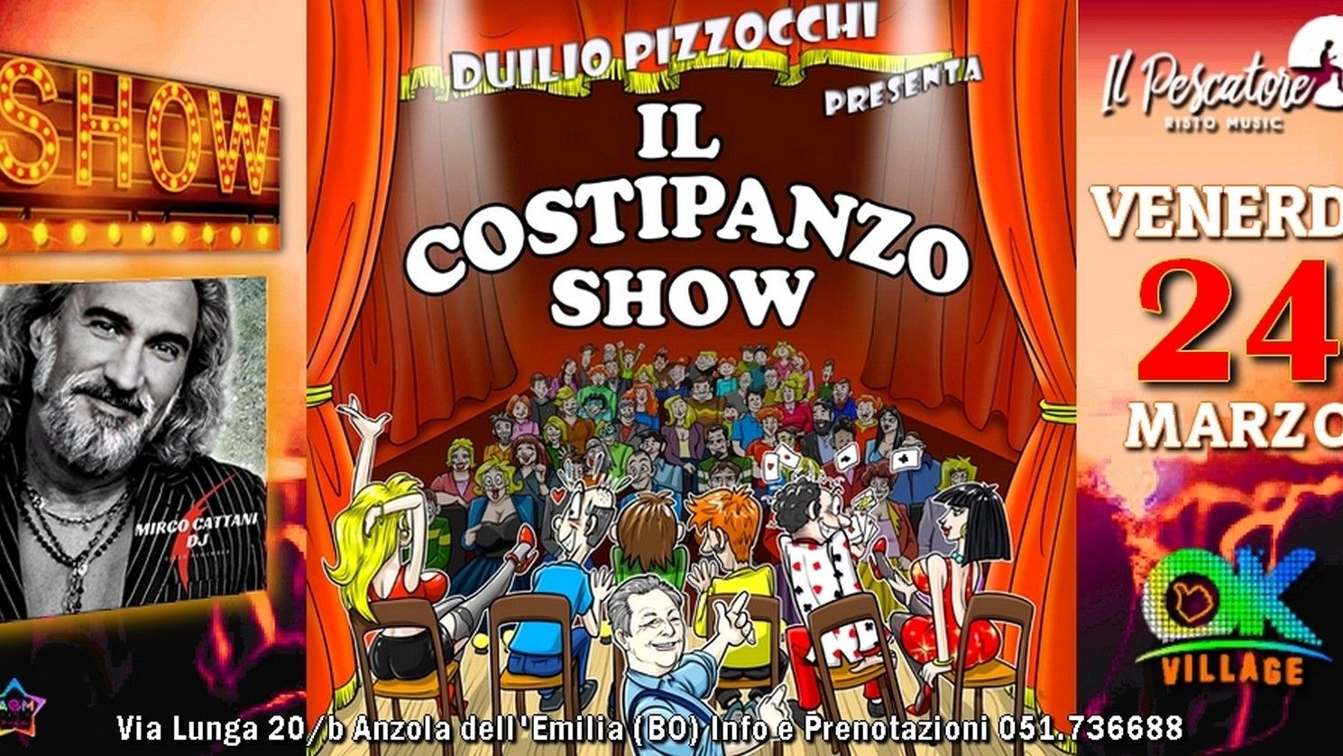 Il Costipanzo Show con Duilio Pizzocchi & Friends