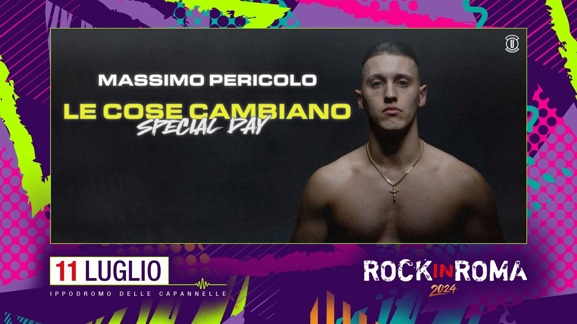 Massimo Pericolo / Rock in Roma 2024