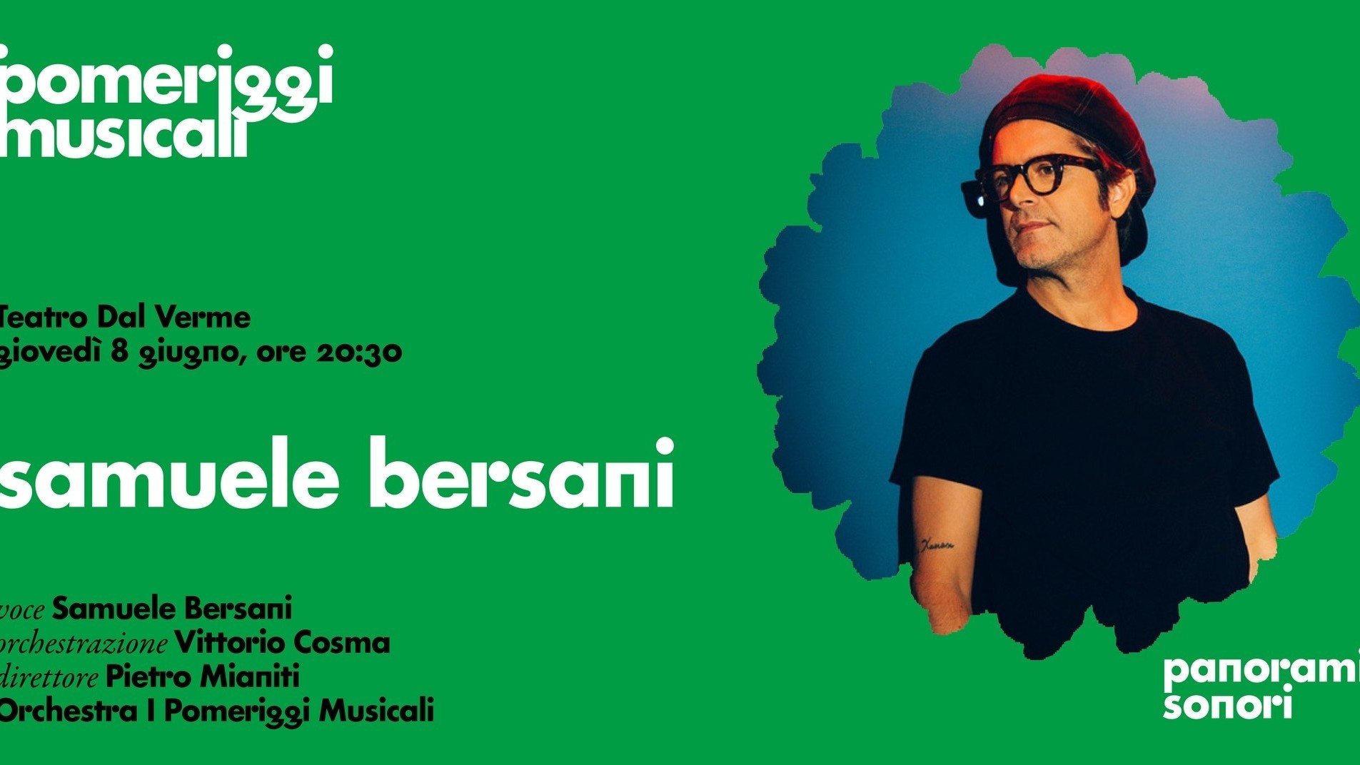 Samuele Bersani e Orchestra I Pomeriggi Musicali