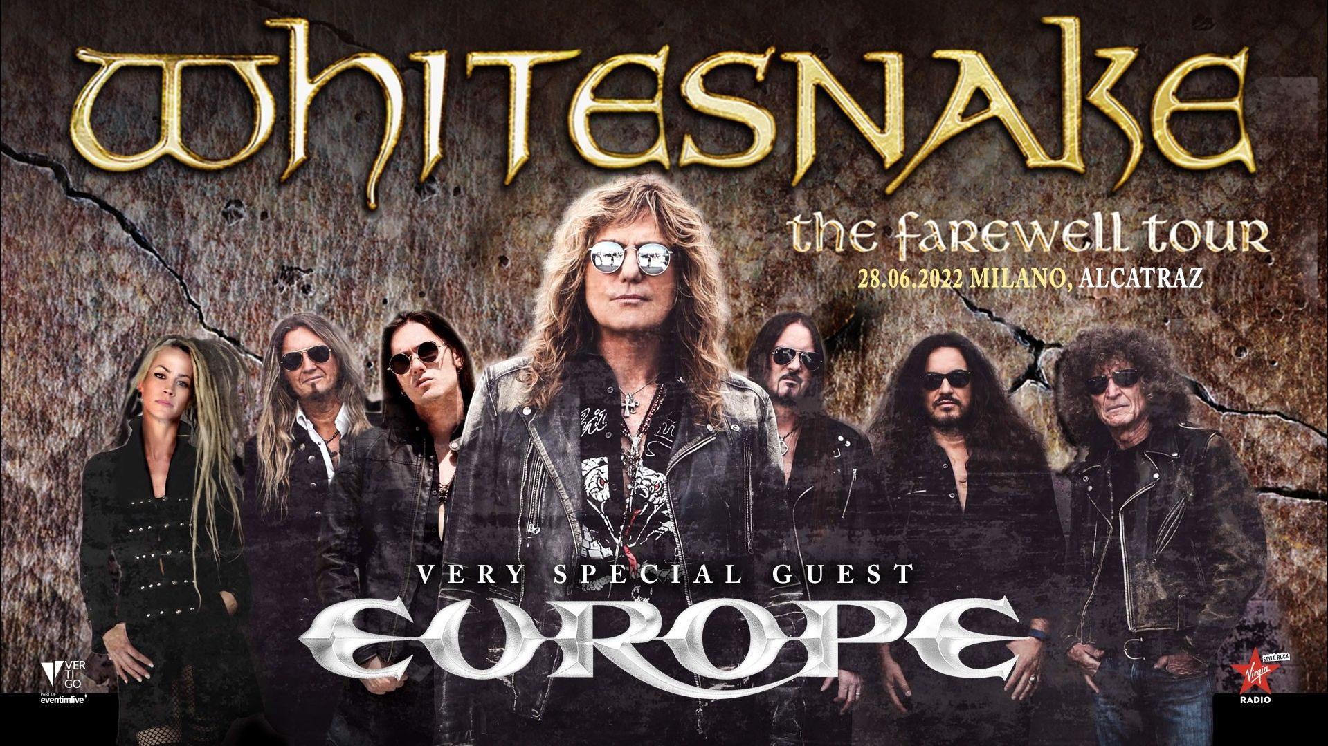 Whitesnake + Europe