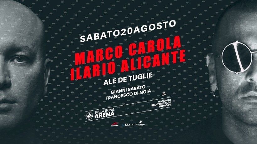Marco Carola & Ilario Alicante