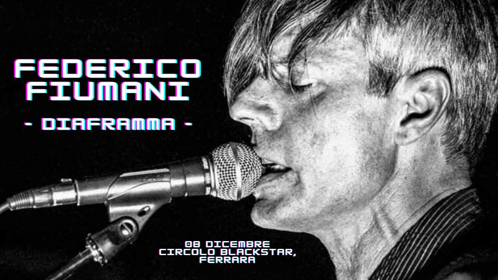 Federico Fiumani (Diaframma) Live