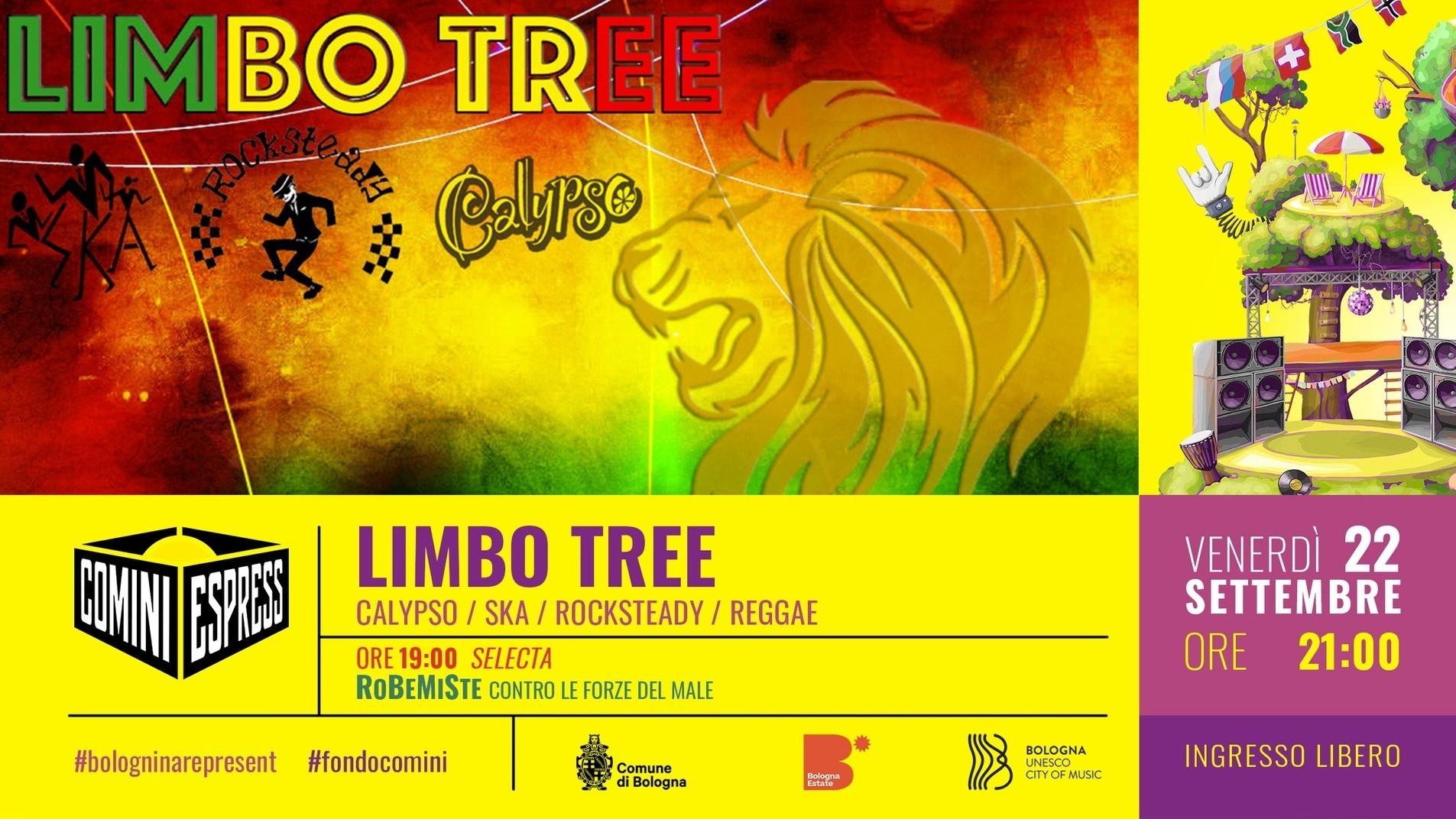 Limbo Tree + RoBeMiSte selecta “Comini Playlist”