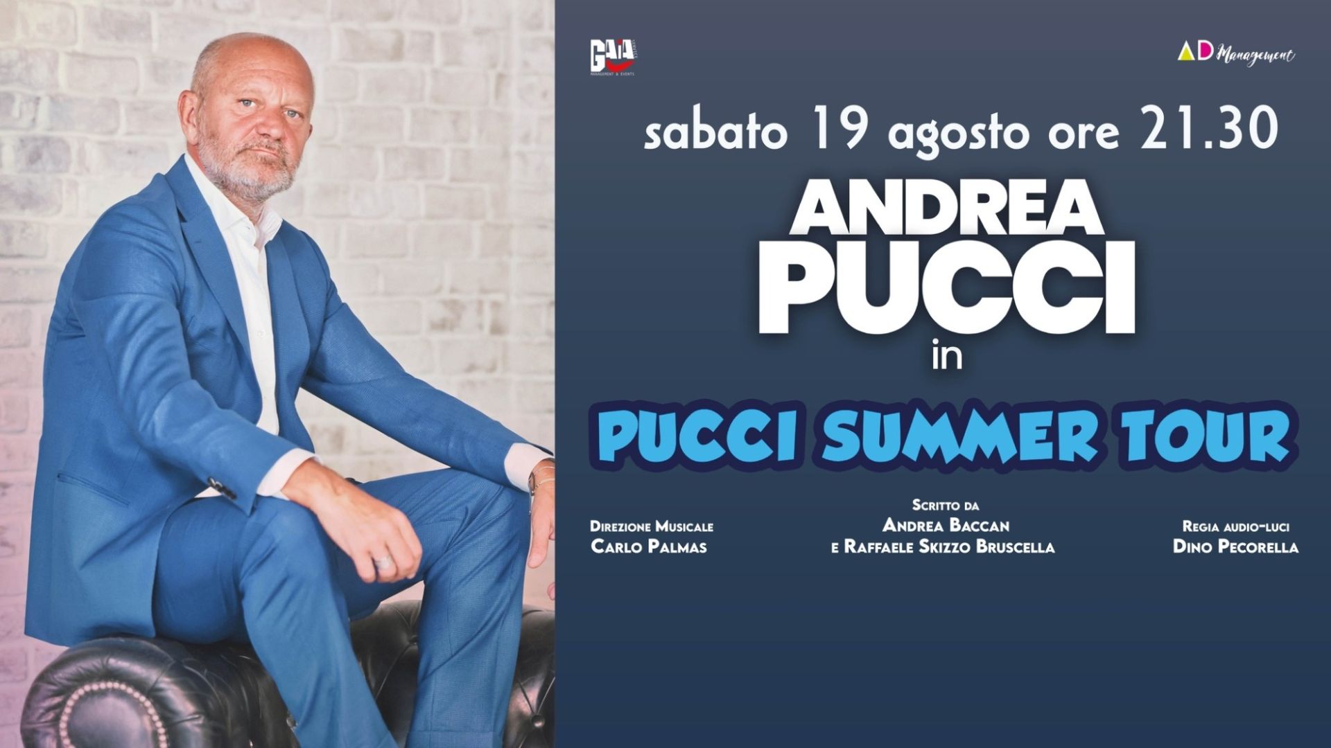 Andrea Pucci - "Pucci summer tour"