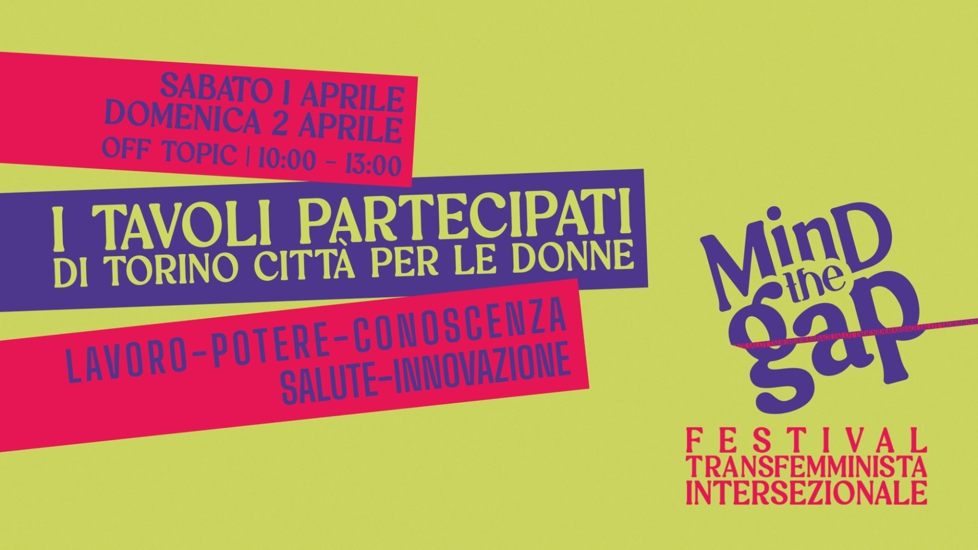 Tavoli Partecipati di Torino Città per le Donne
