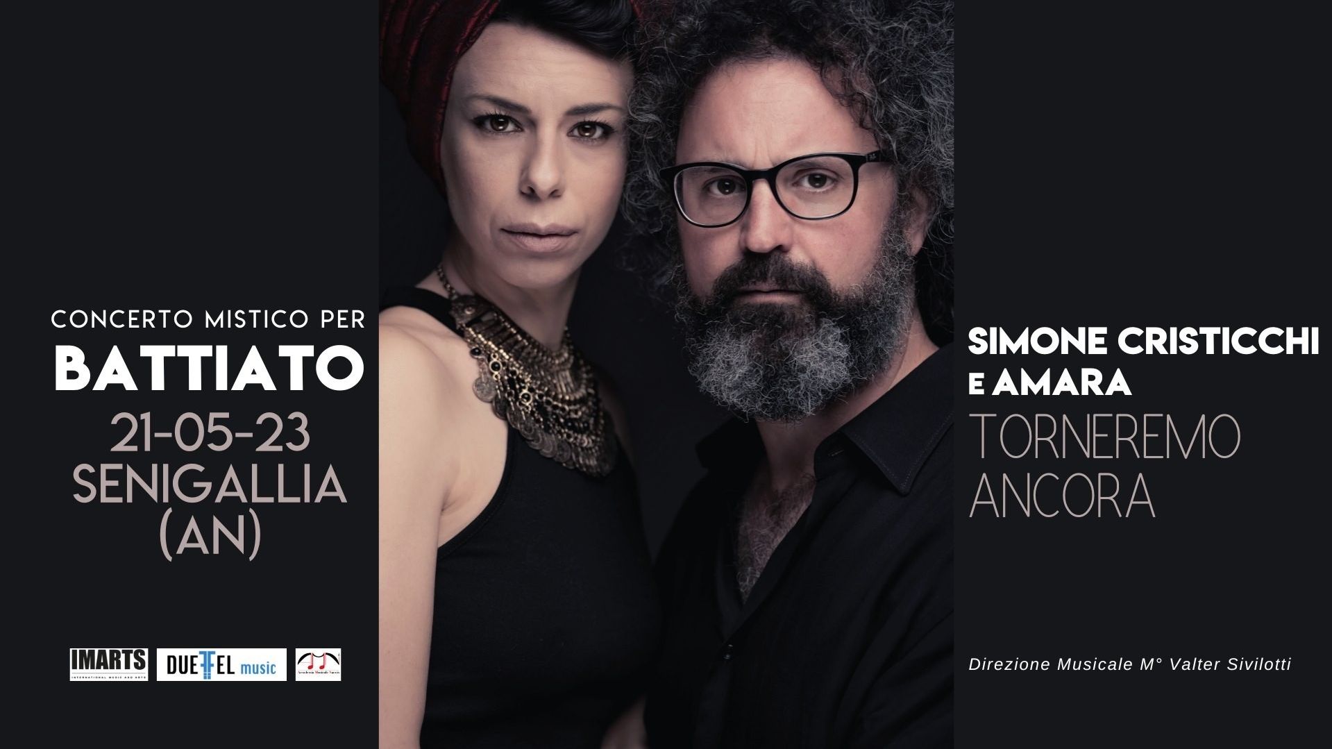 Simone Cristicchi e Amara | Torneremo ancora. Concerto mistico per Battiato