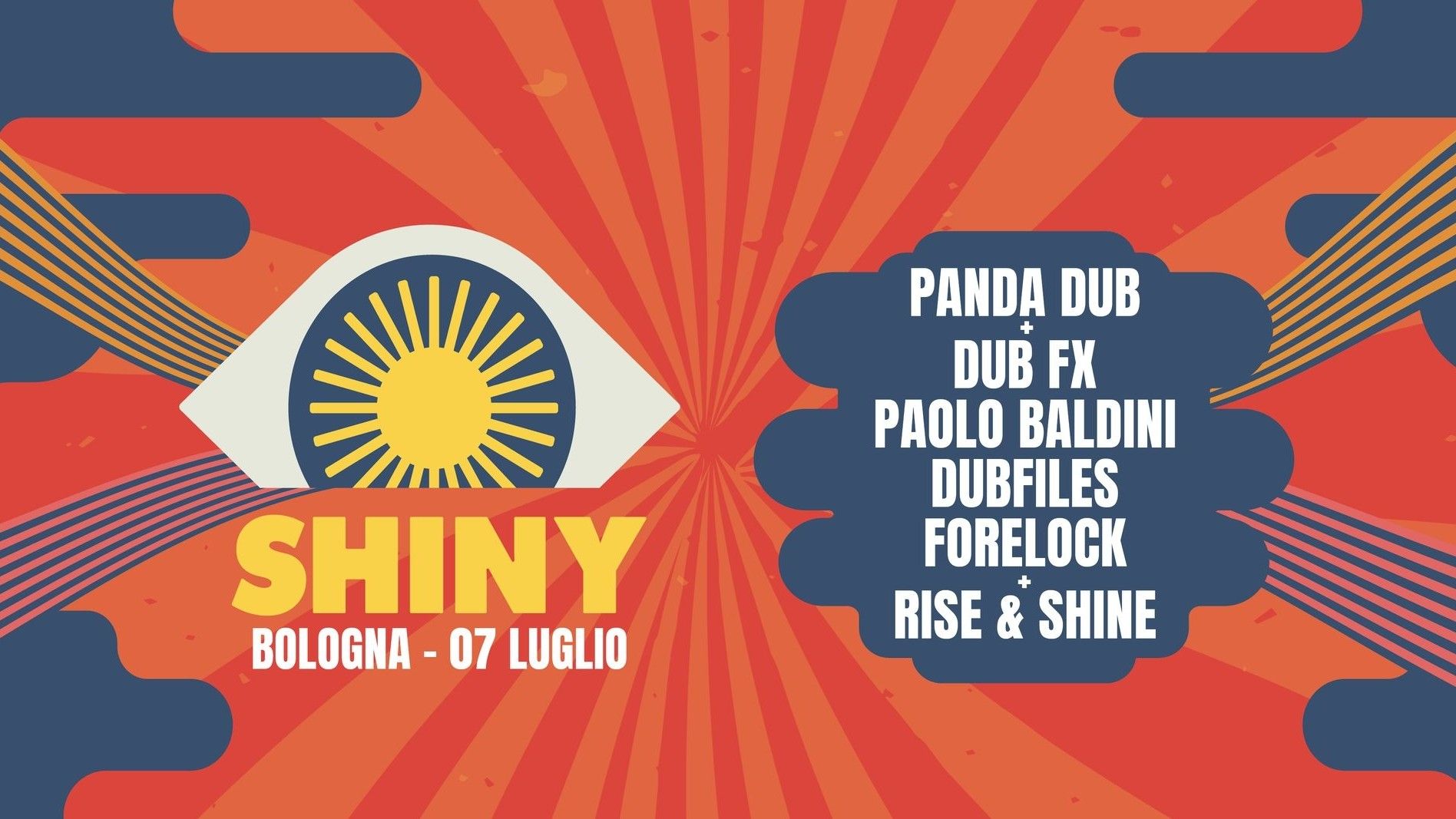 Shiny Festival | Panda Dub, Dub Fx, Paolo Baldini, Forelock, Rise & Shine