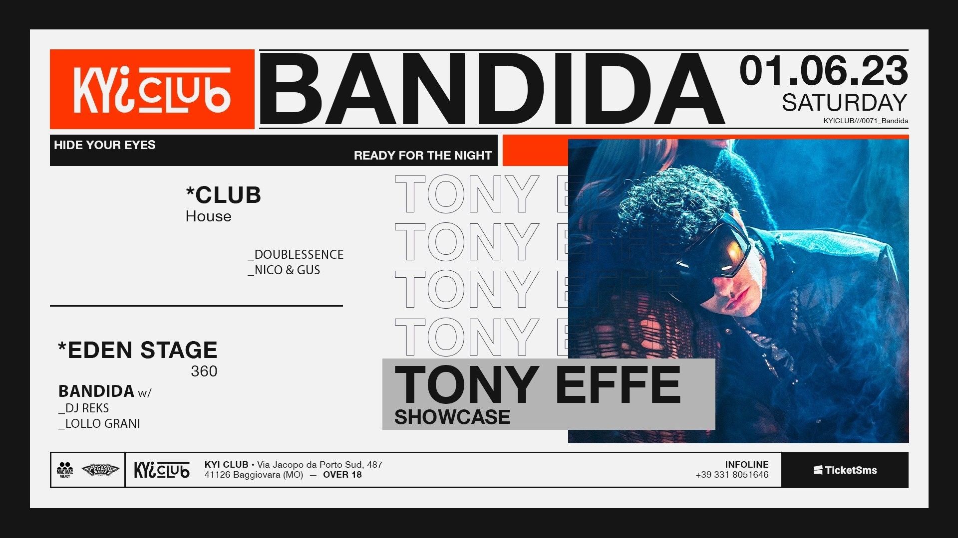 Bandida Extra Date w/ Tony Effe