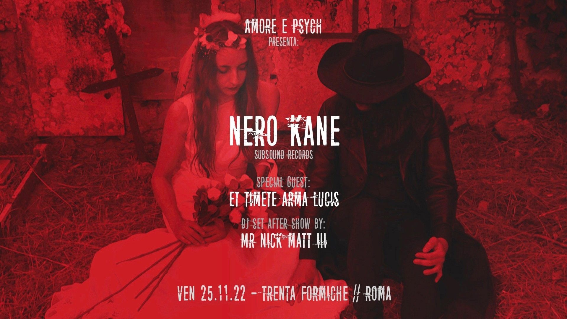 Amore e Psych: Nero Kane + Et Timete Arma Lucis