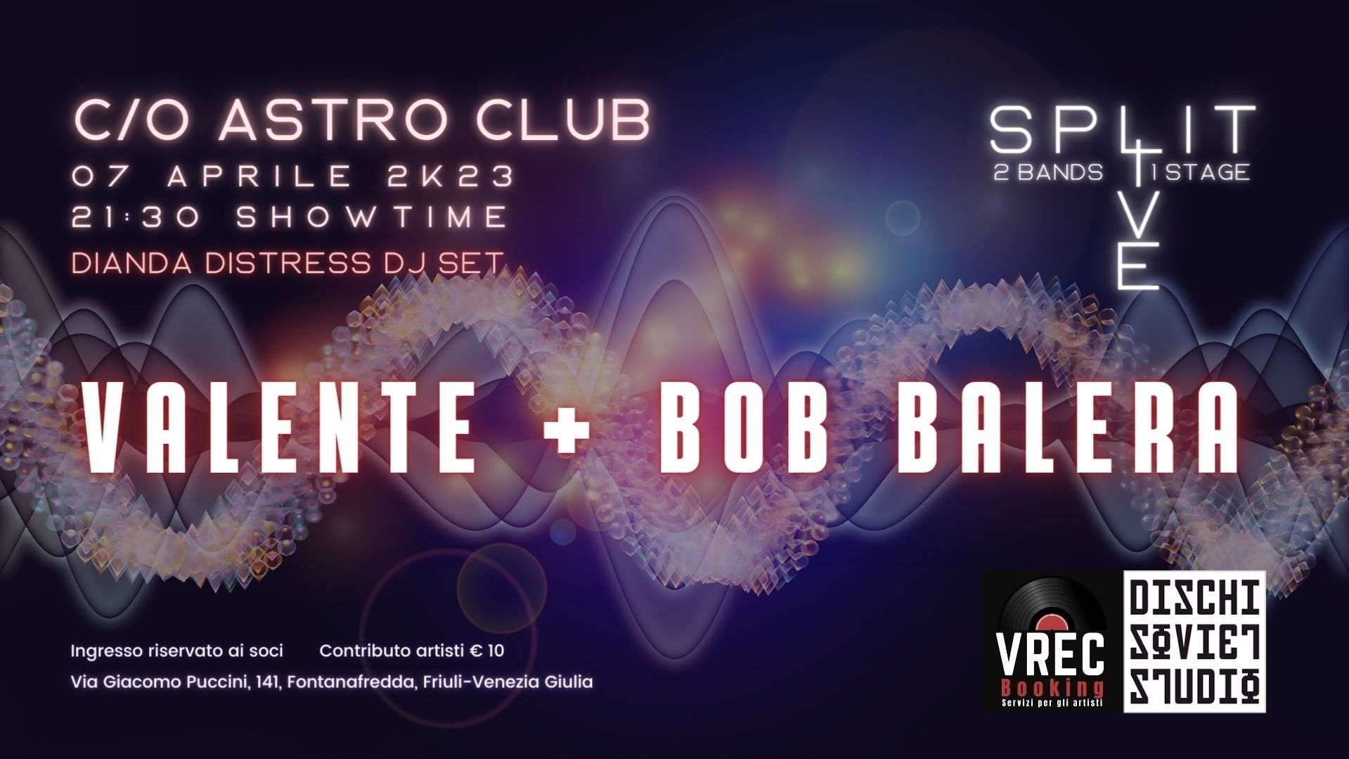 #Splitlive - Valente + Bob Balera