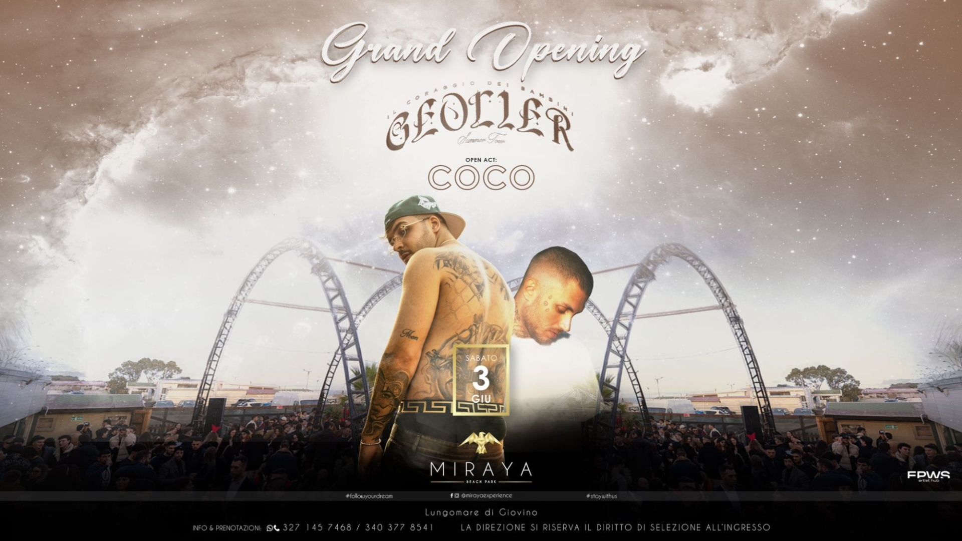 Geolier - Open Act Coco - Grand Opening