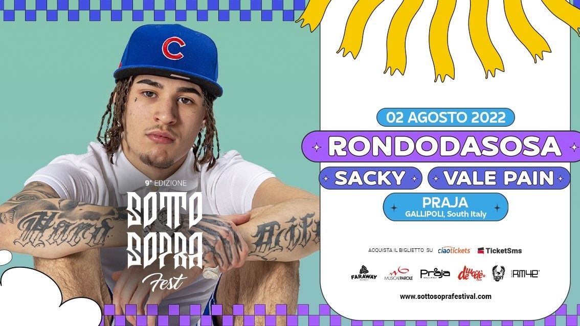 Rondodasosa, Sacky, Vale Pain | Sottosopra Fest